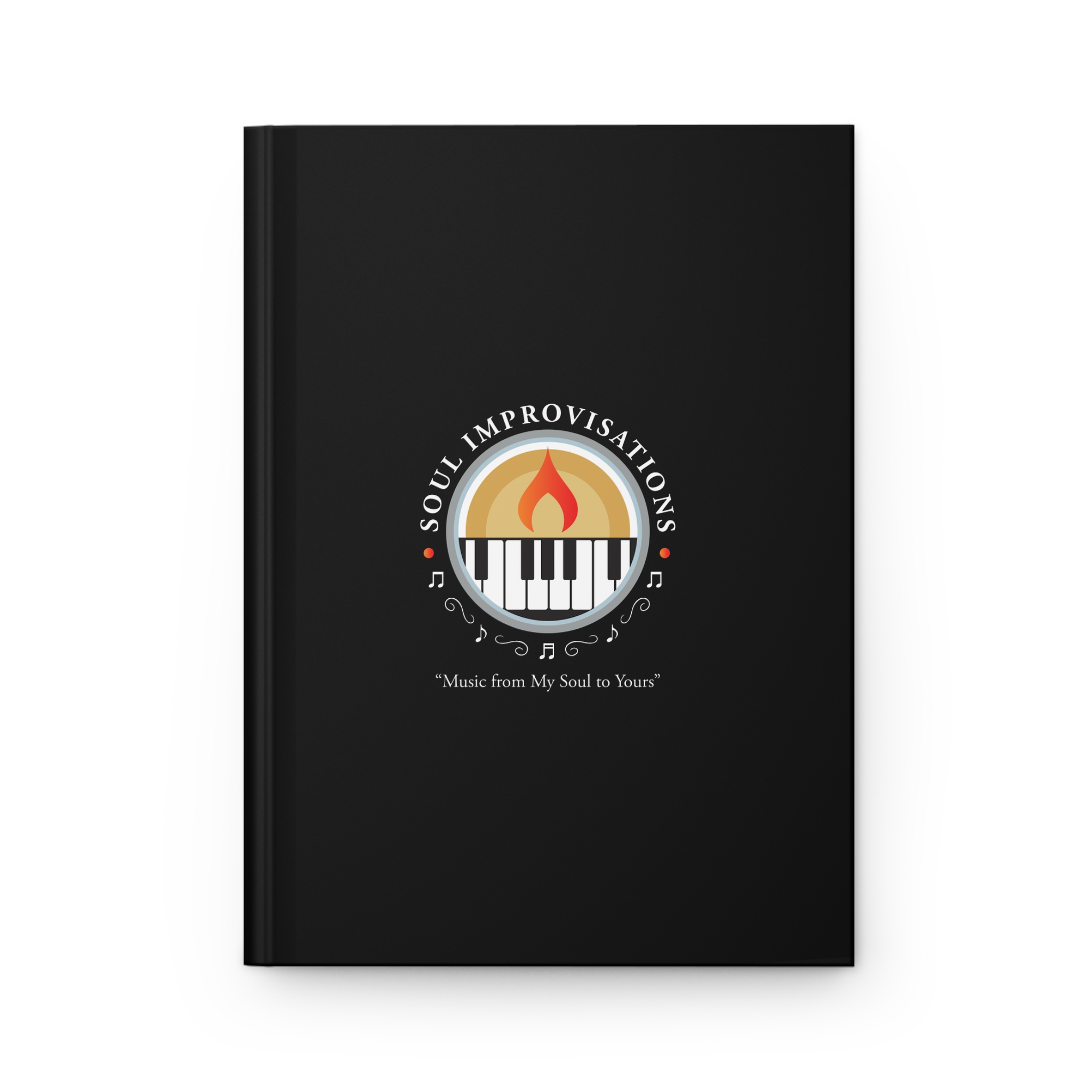 Soul Improvisations Hardcover Journal - Black