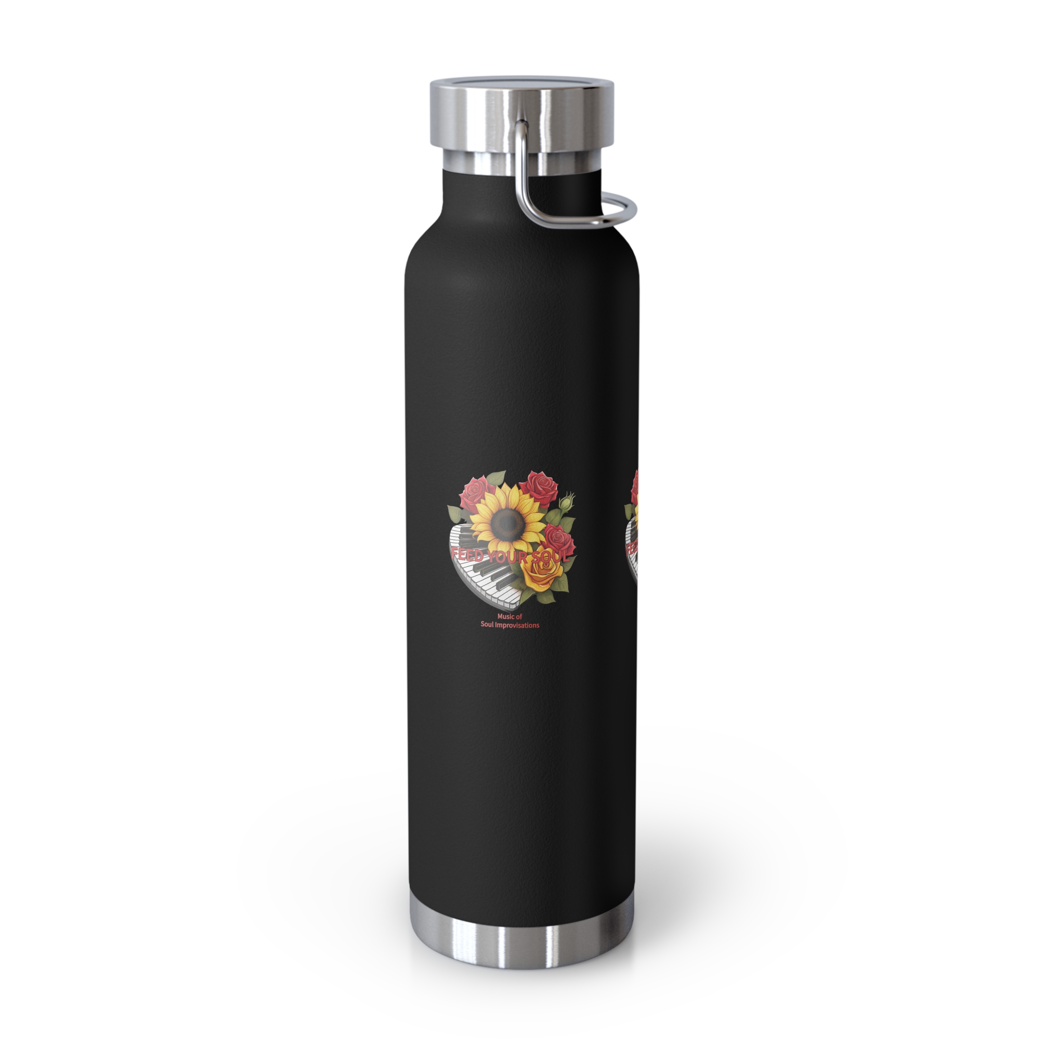 Feed Your Soul Copper Vacuum Insulated Water Bottle - Image 3
