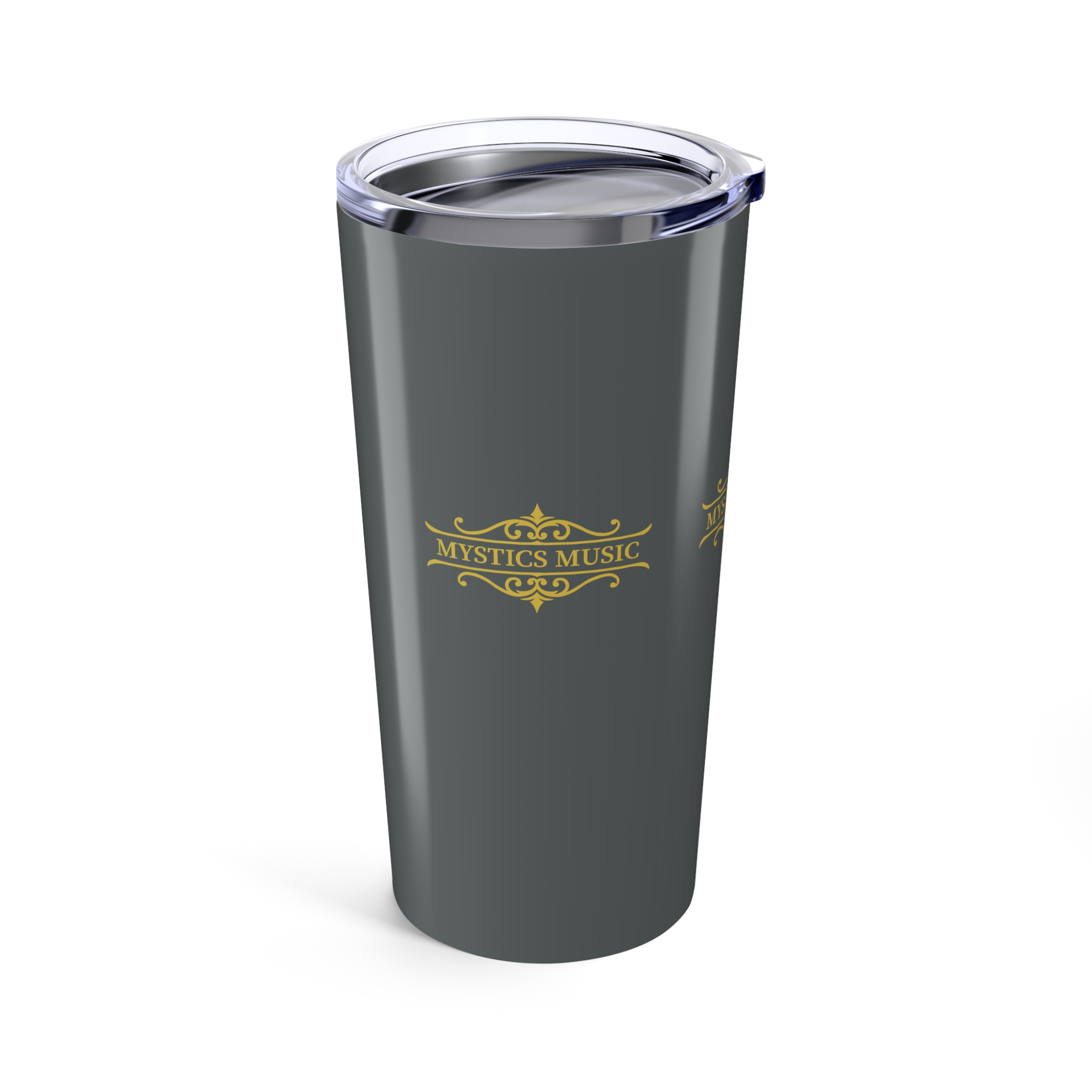 Mystics Music 20oz Tumbler - Grey - Image 3