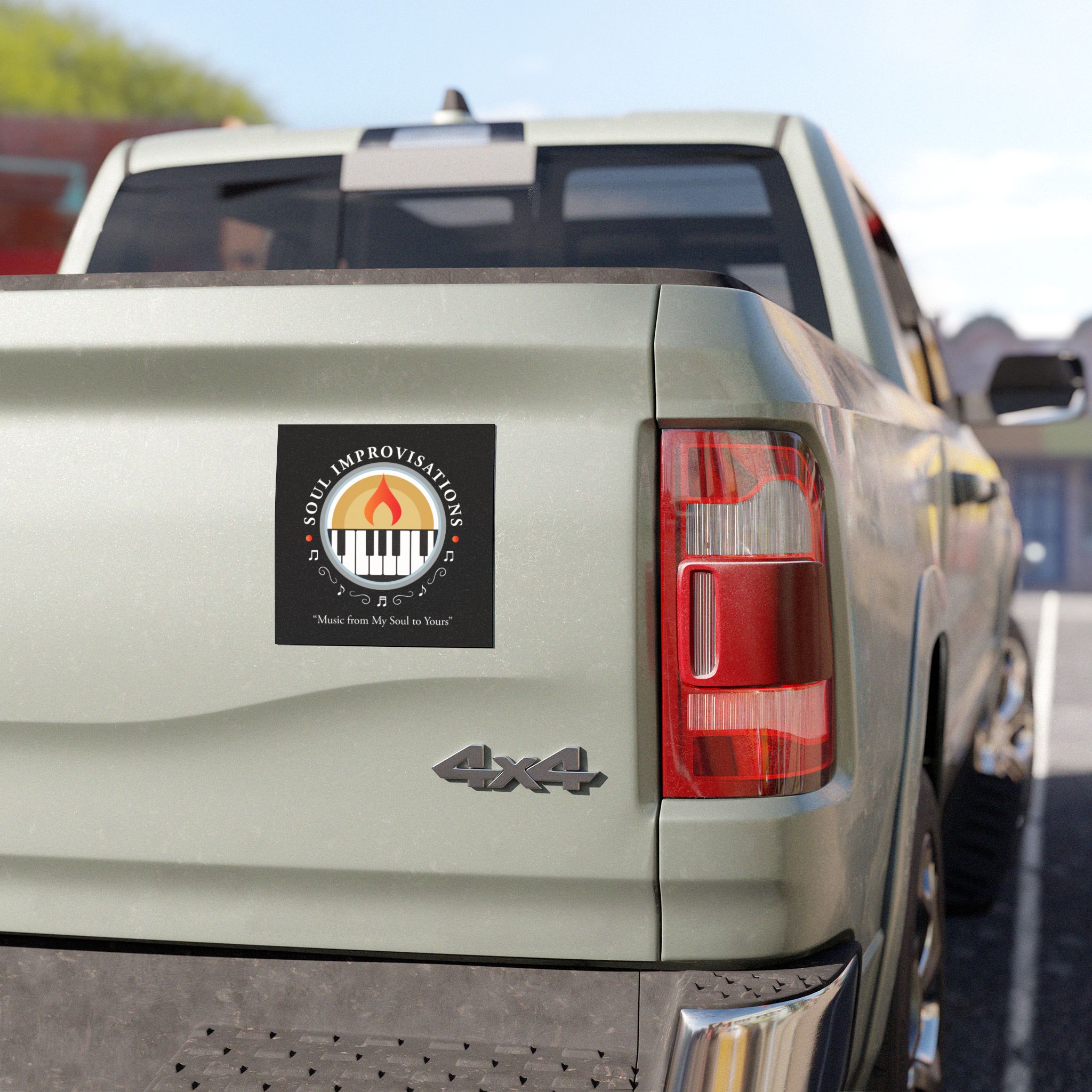 Soul Improvisations Car Magnet - Image 3