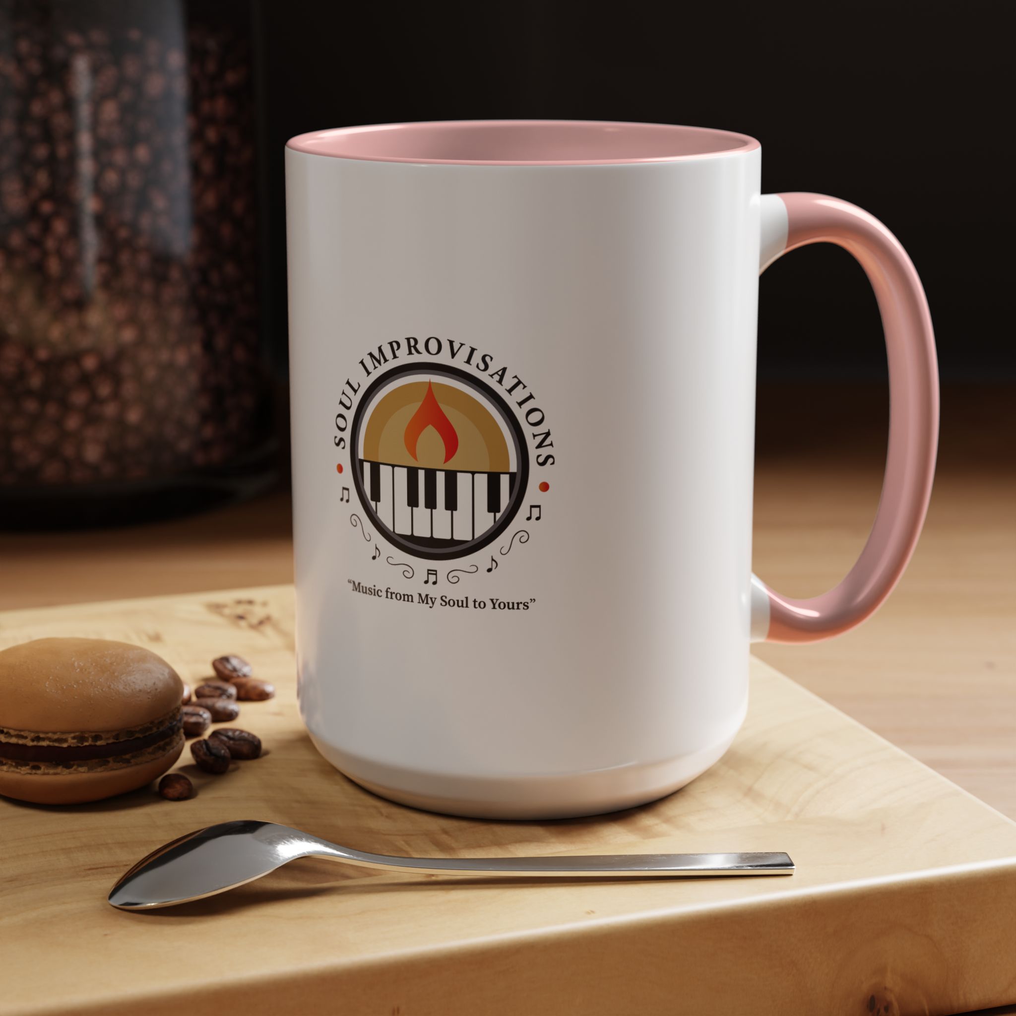Soul Improvisations Coffee Mug - 11oz and 15oz (large logo) - Image 53