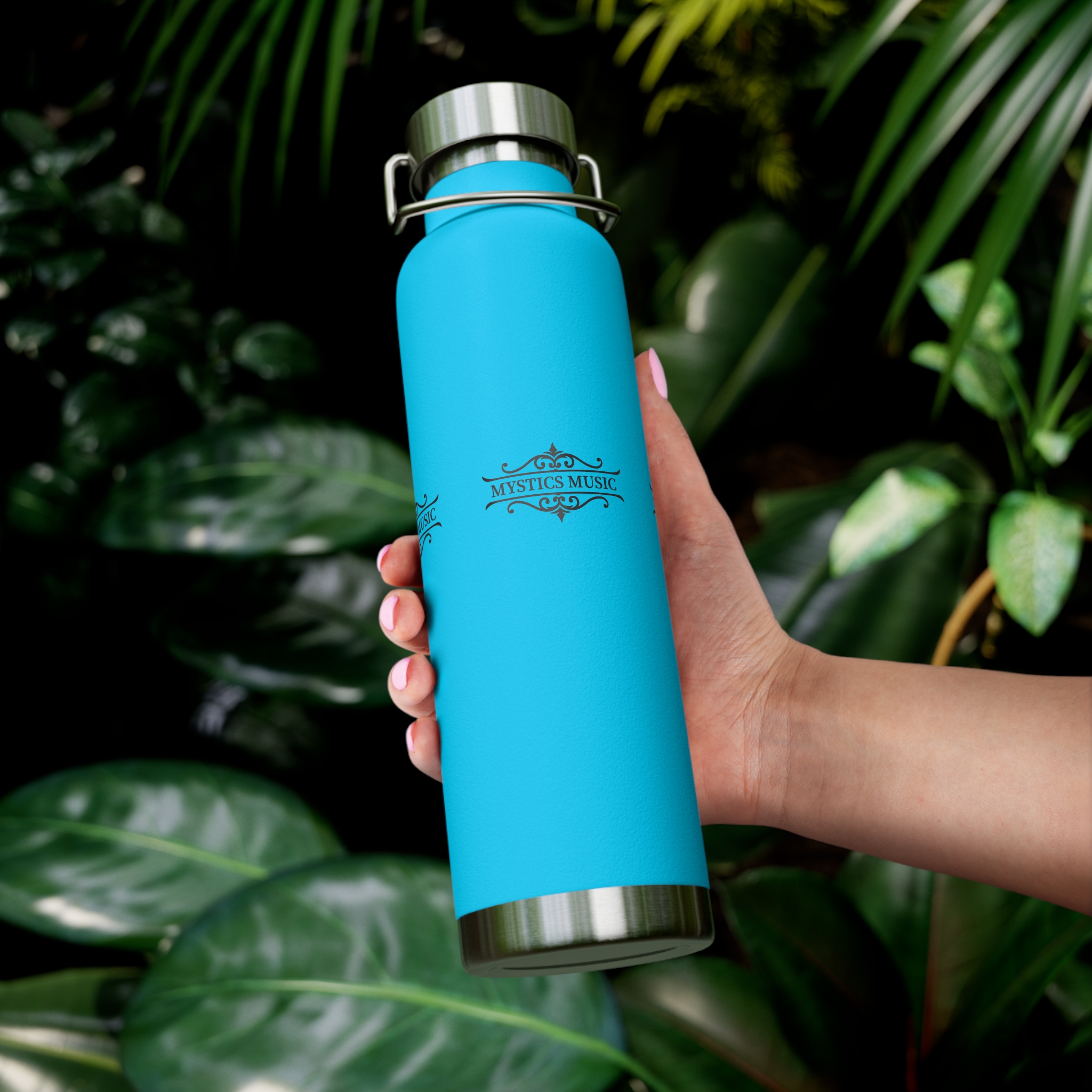 Mystics Music Copper Vacuum Insulated Water Bottle (light colors) - Image 6
