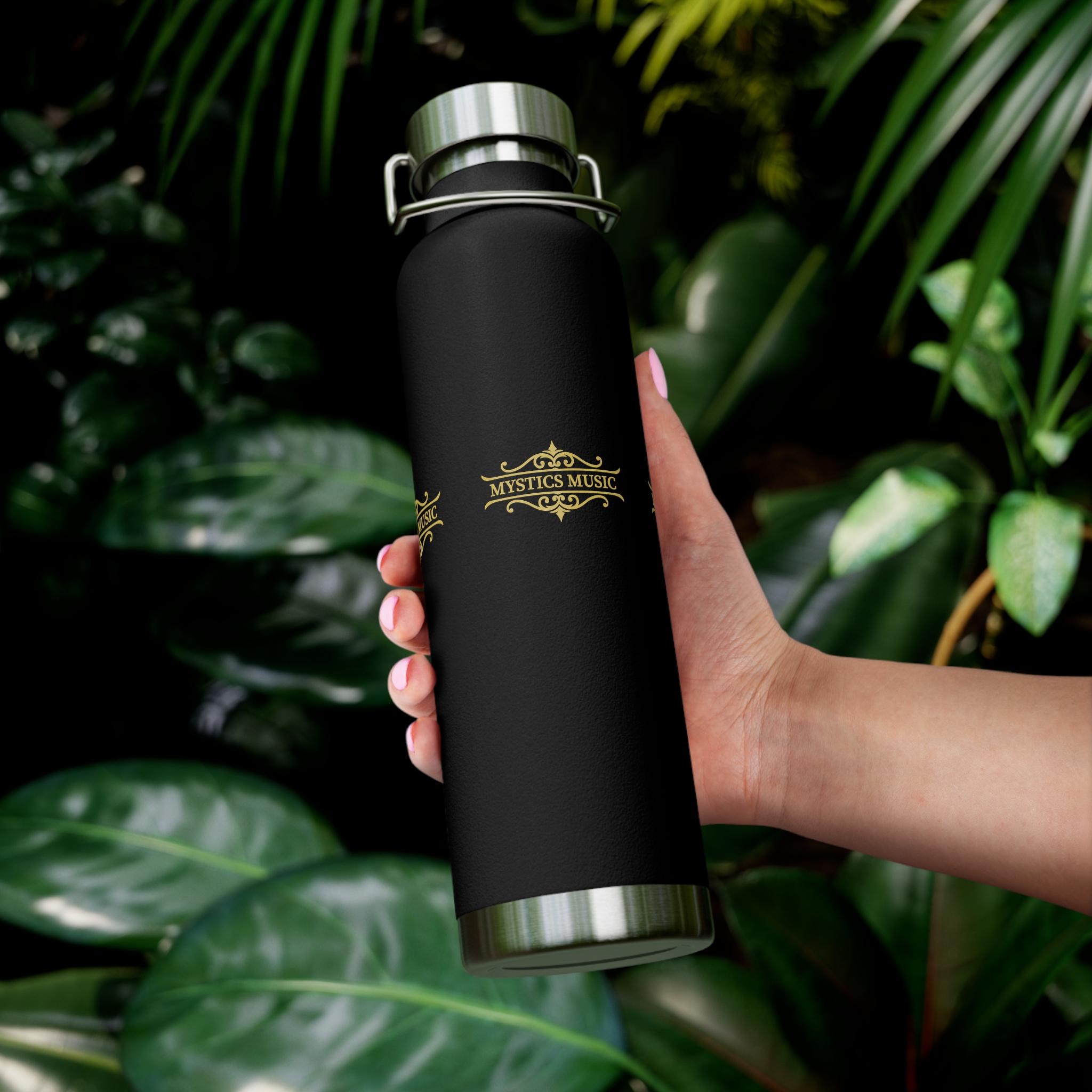 Mystics Music Copper Vacuum Insulated Water Bottle (dark colors) - Image 6