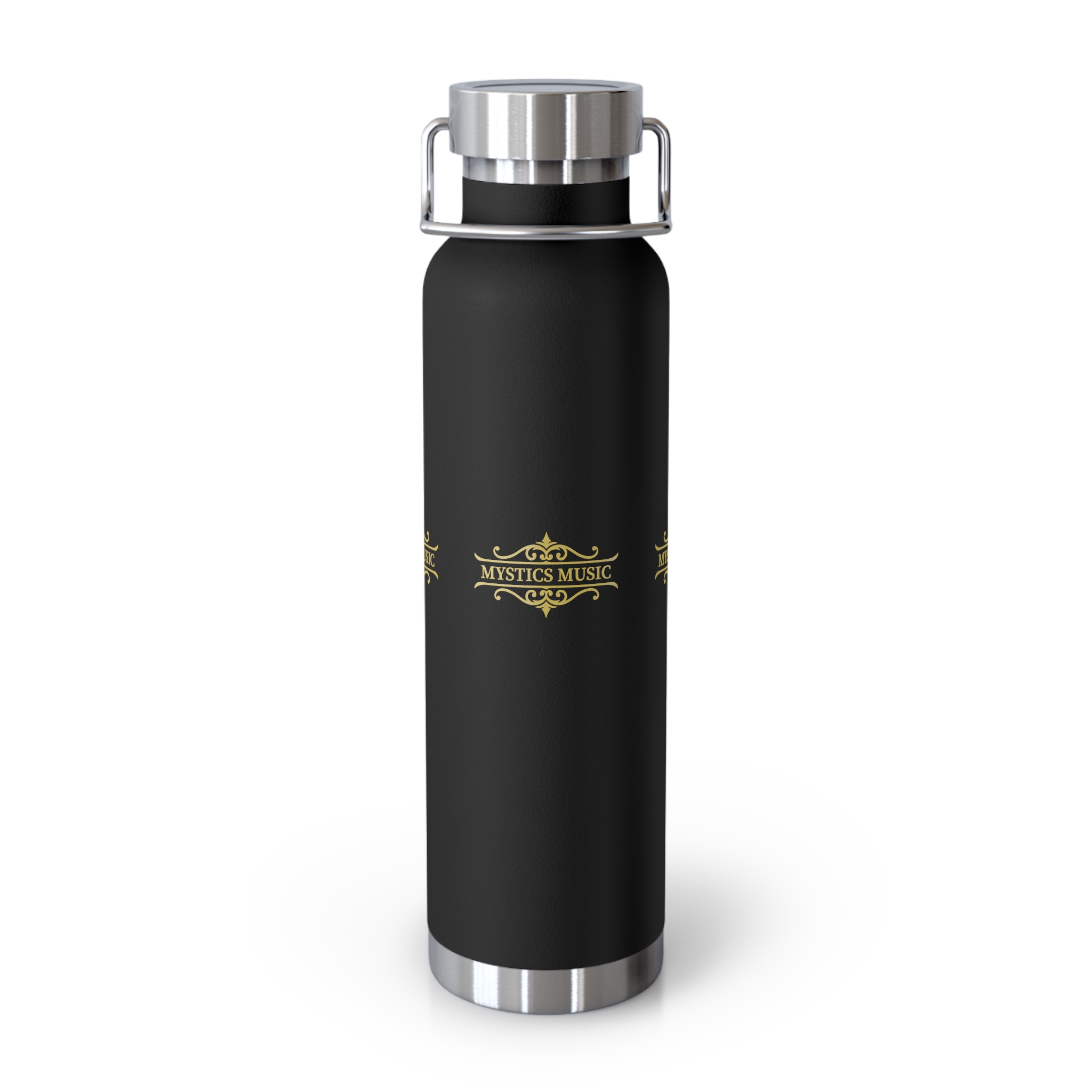Mystics Music Copper Vacuum Insulated Water Bottle (dark colors)