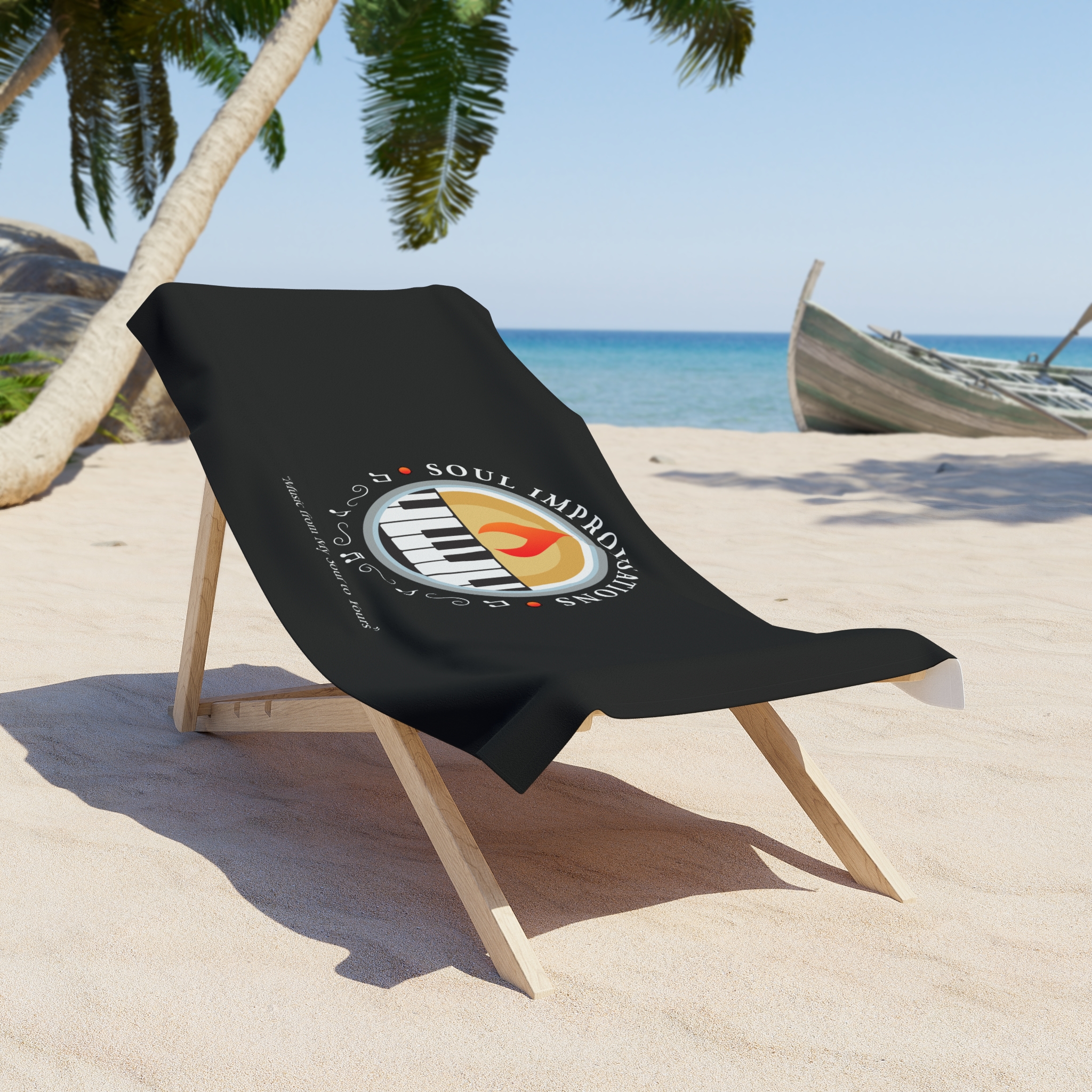 Soul Improvisations Beach Towel - Image 2