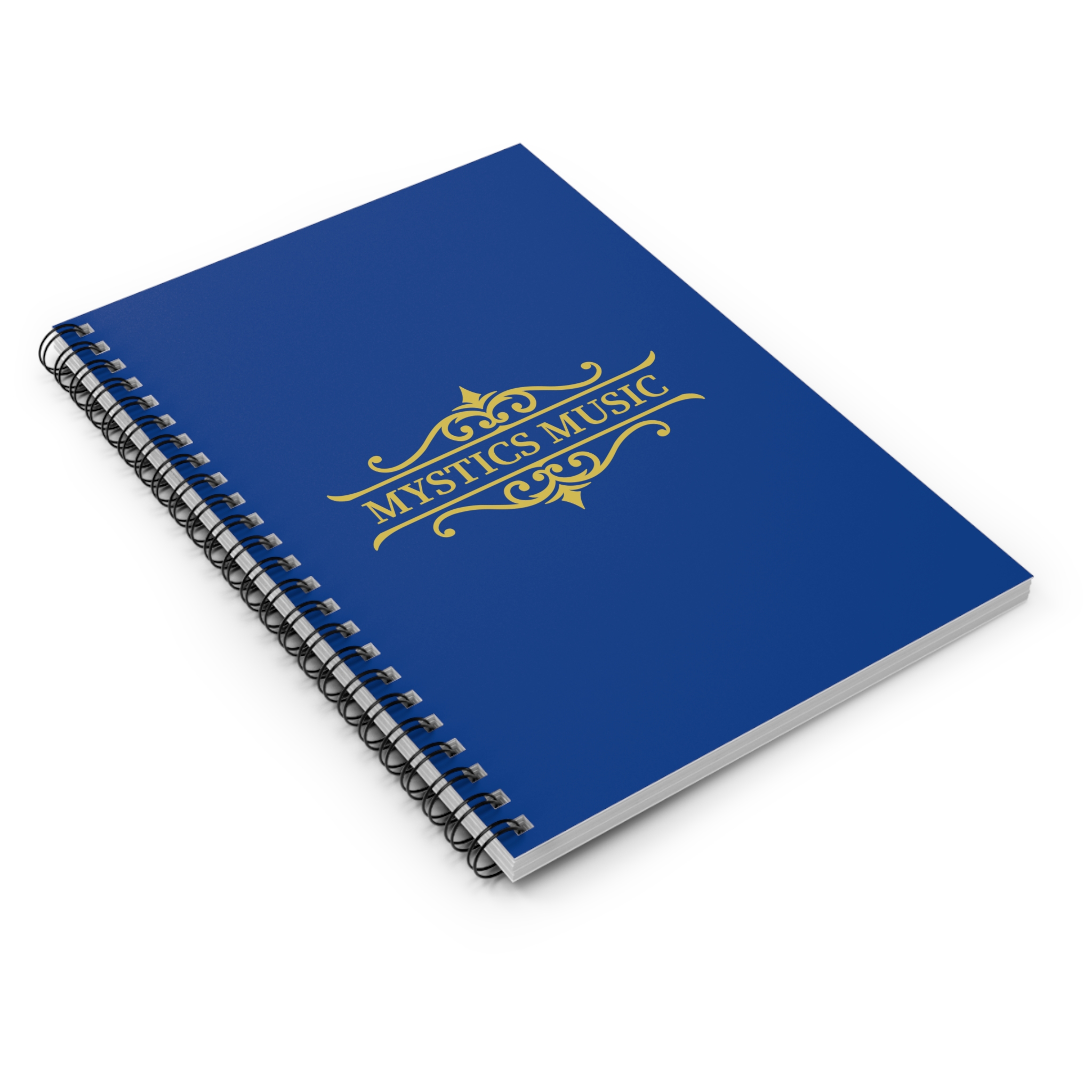Mystics Music Spiral Notebook - Blue - Image 3
