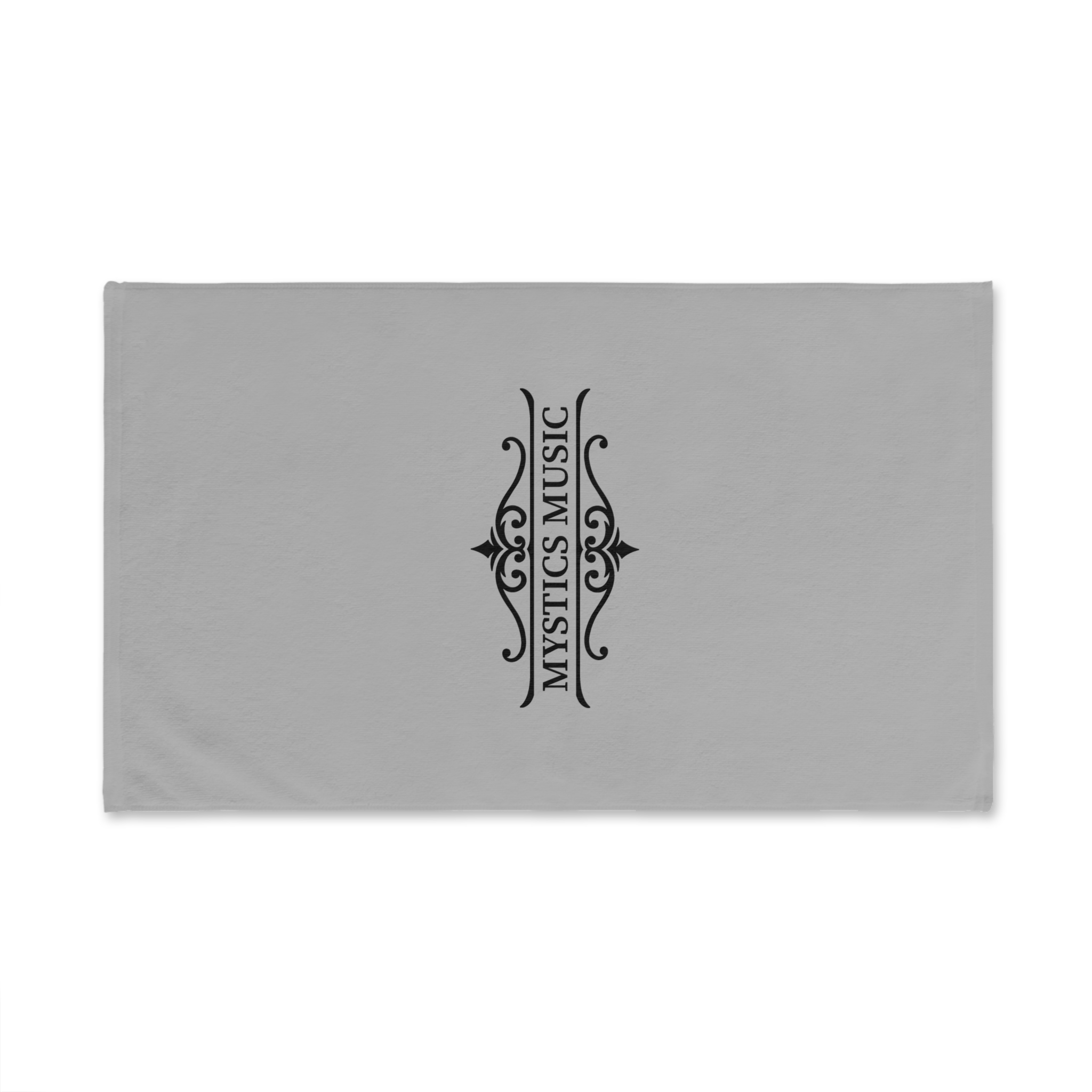 Mystics Music Hand Towel - Grey - Image 2