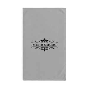 Mystics Music Hand Towel - Grey