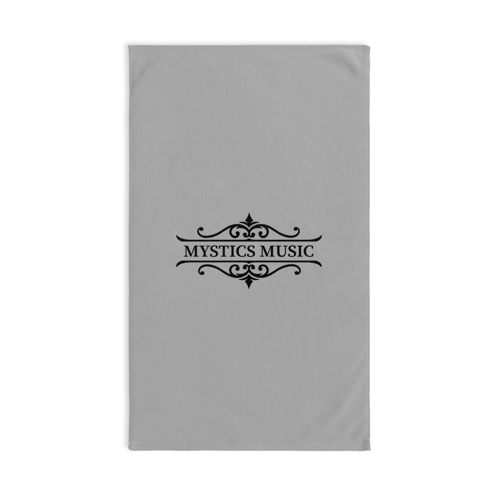 Mystics Music Hand Towel - Grey