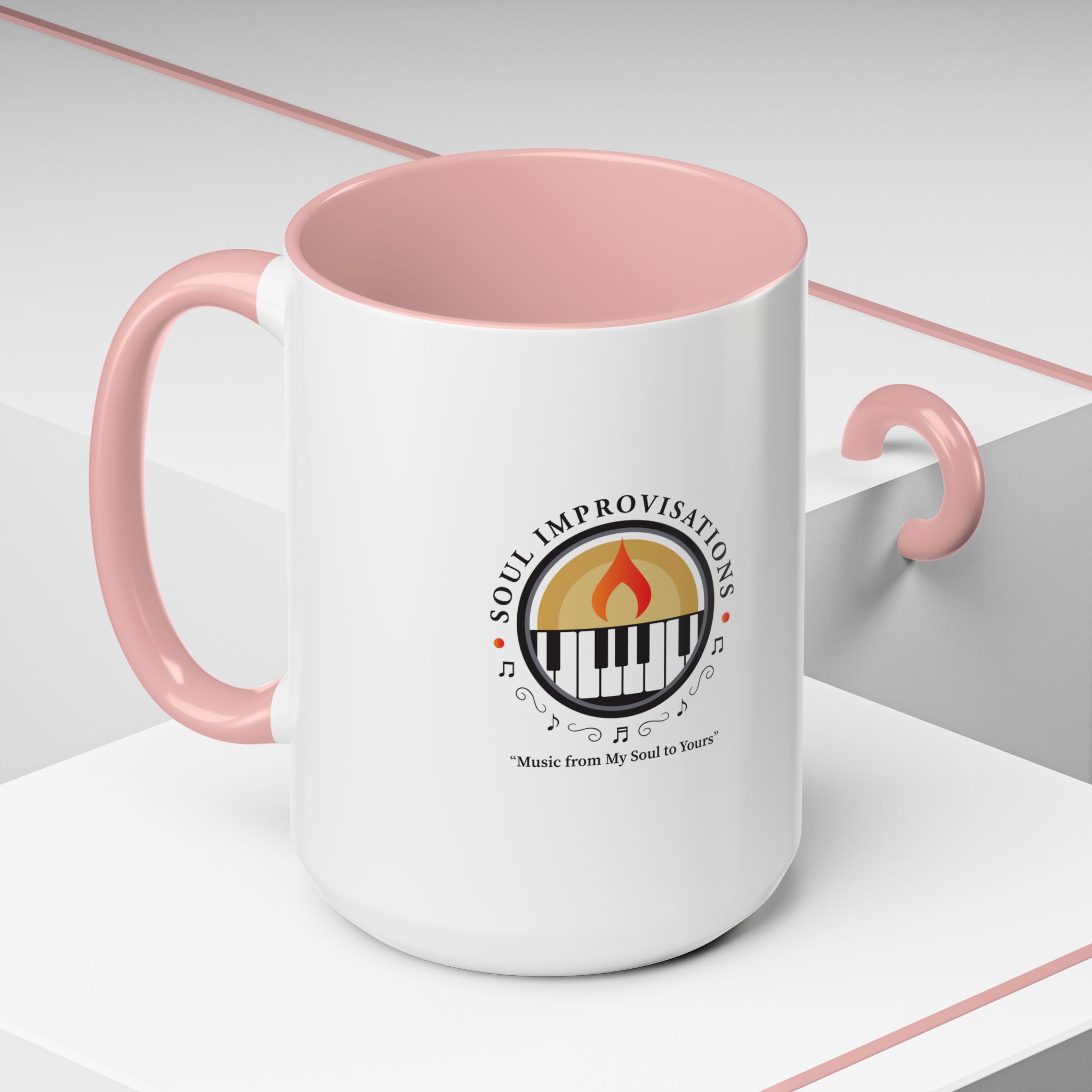 Soul Improvisations Coffee Mug - 11oz and 15oz (large logo) - Image 54