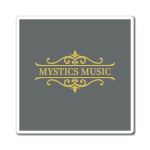 Mystics Music Home Magnet - Grey