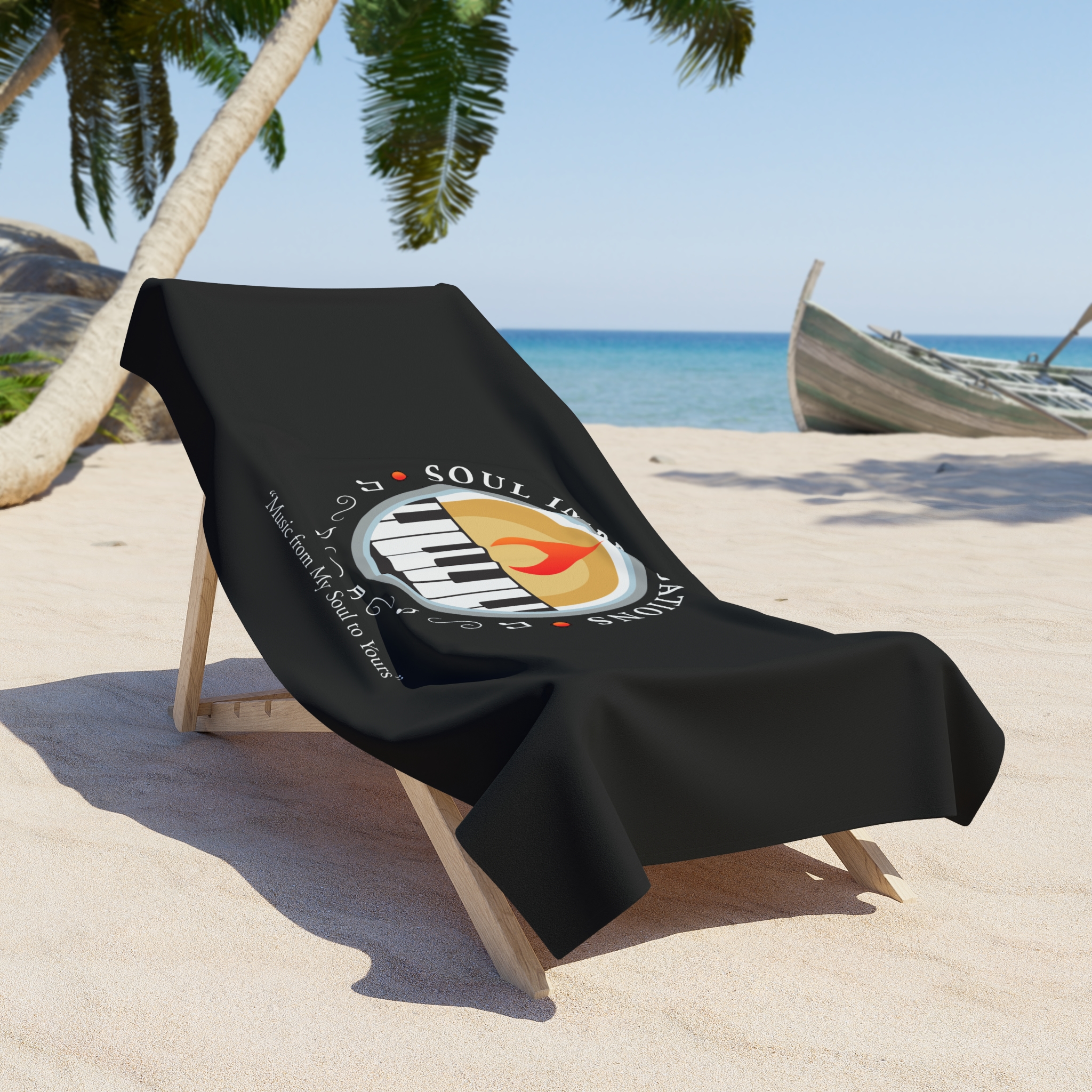Soul Improvisations Beach Towel - Image 4