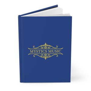 Mystics Music Hardcover Journal - Blue