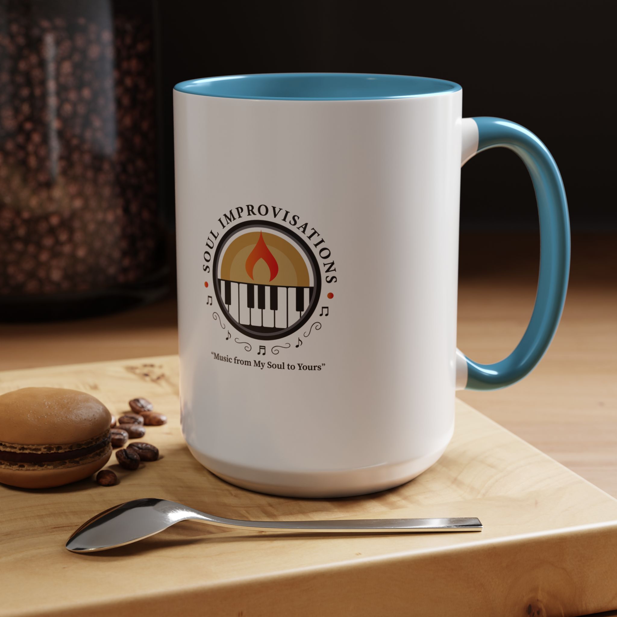 Soul Improvisations Coffee Mug - 11oz and 15oz (large logo) - Image 24