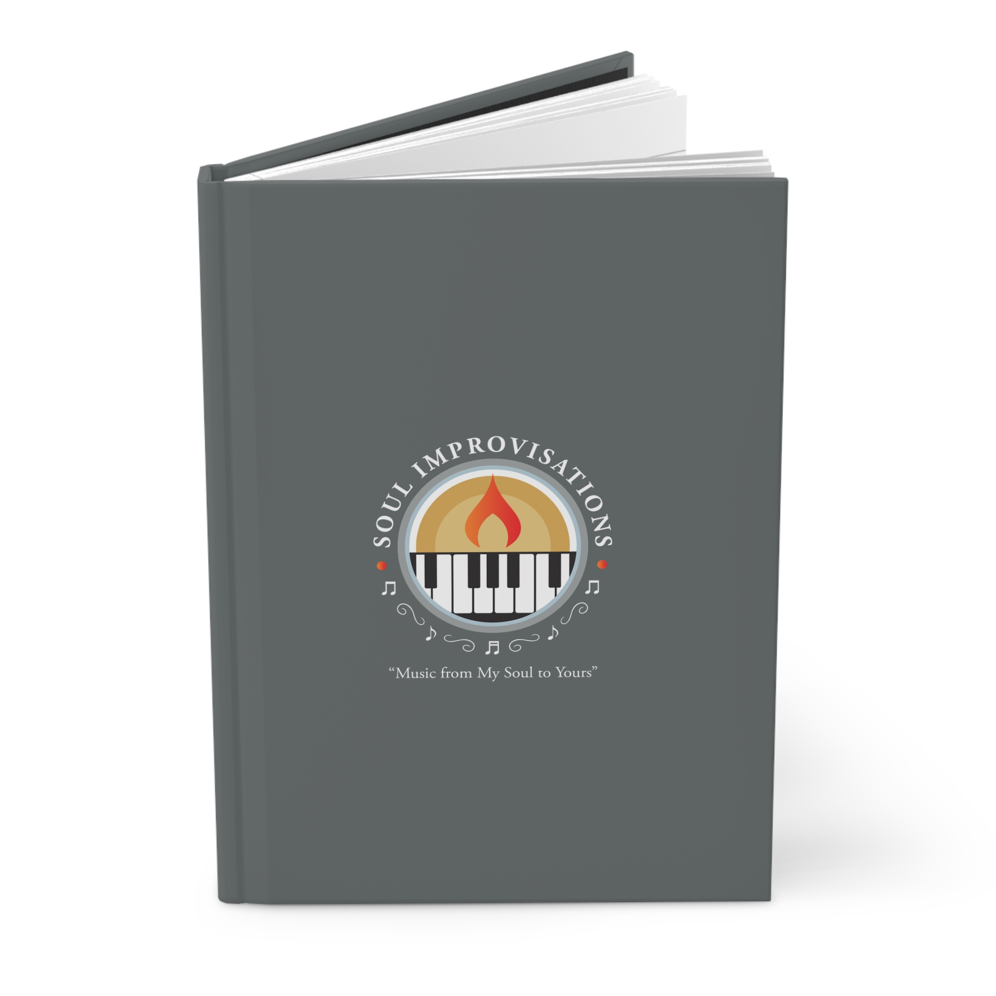 Soul Improvisations Hardcover Journal - Grey - Image 3