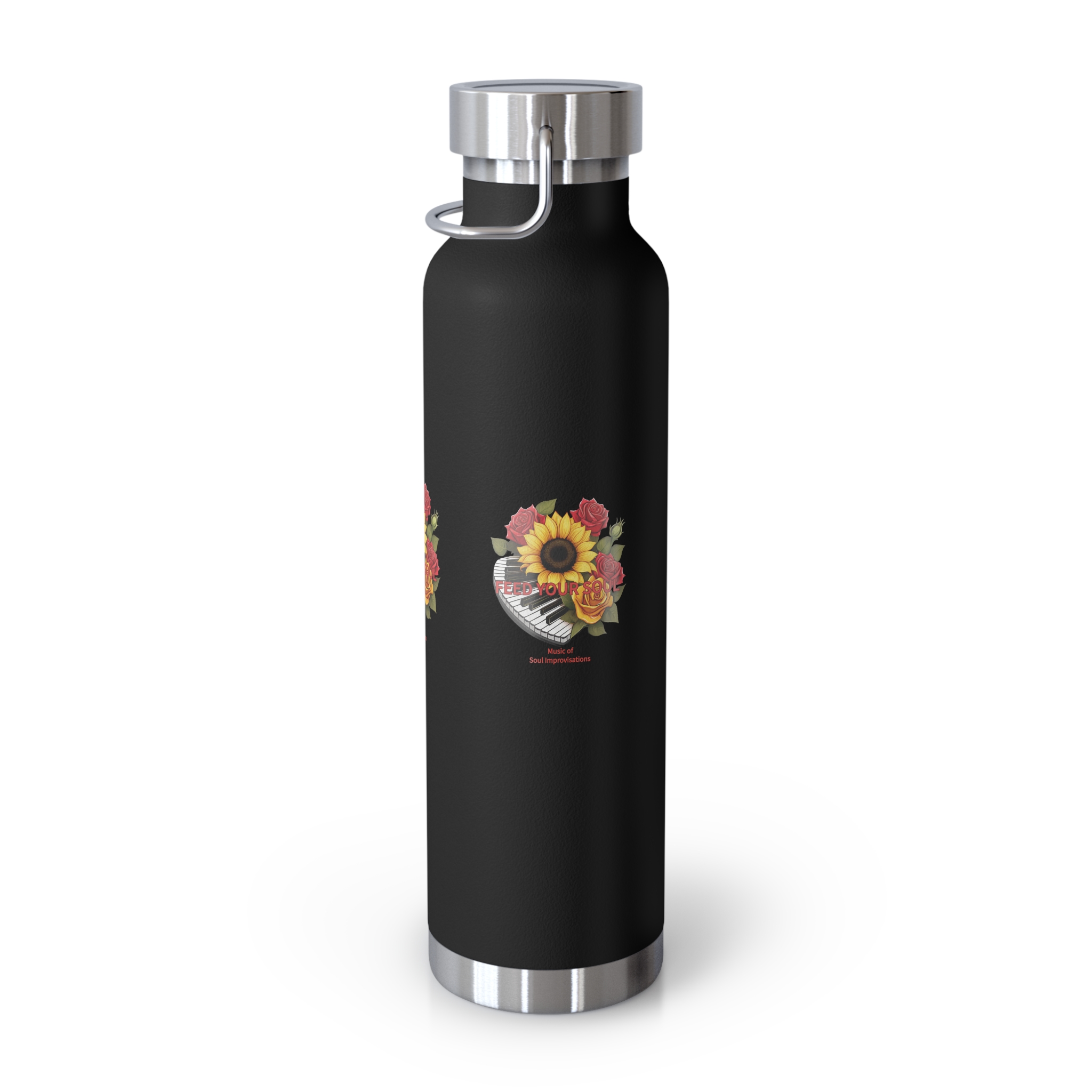 Feed Your Soul Copper Vacuum Insulated Water Bottle - Image 4
