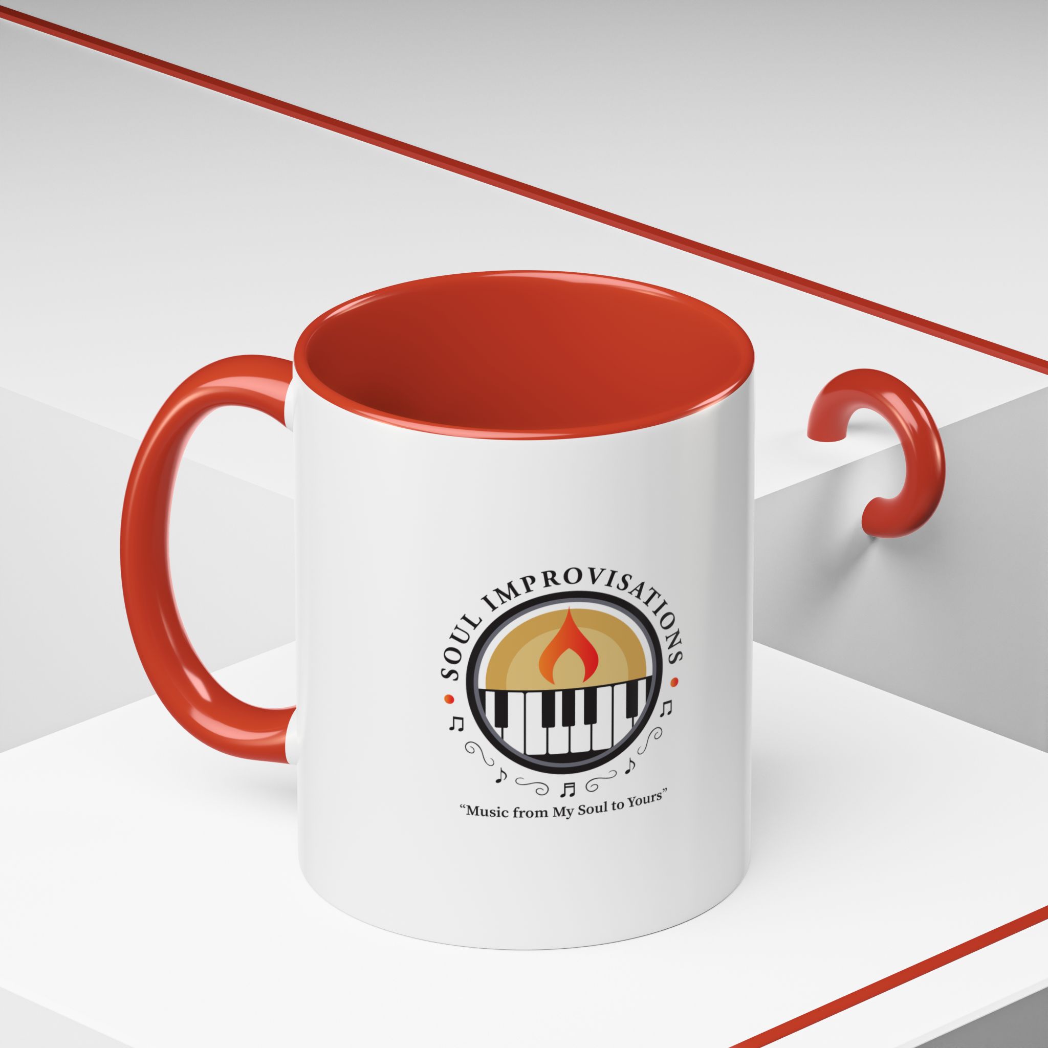 Soul Improvisations Coffee Mug - 11oz and 15oz (large logo) - Image 49