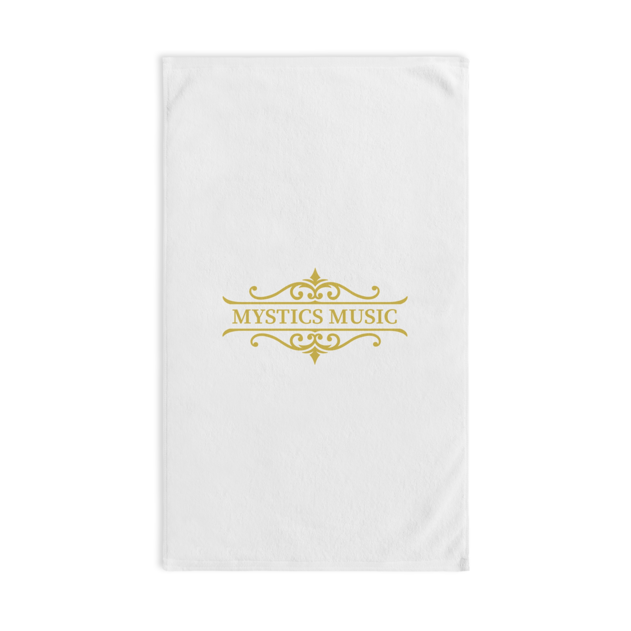 Mystics Music Hand Towel - White