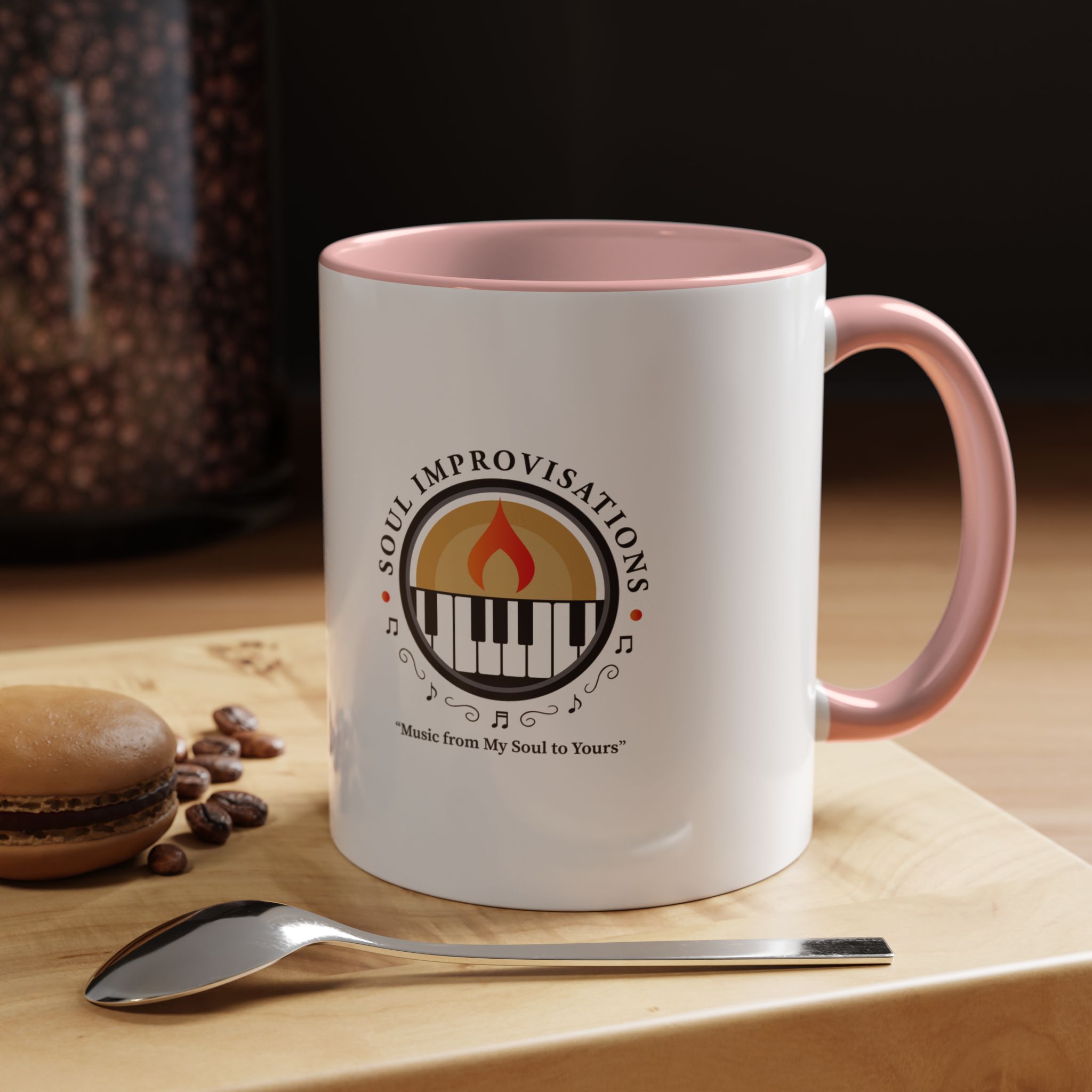 Soul Improvisations Coffee Mug - 11oz and 15oz (large logo) - Image 42