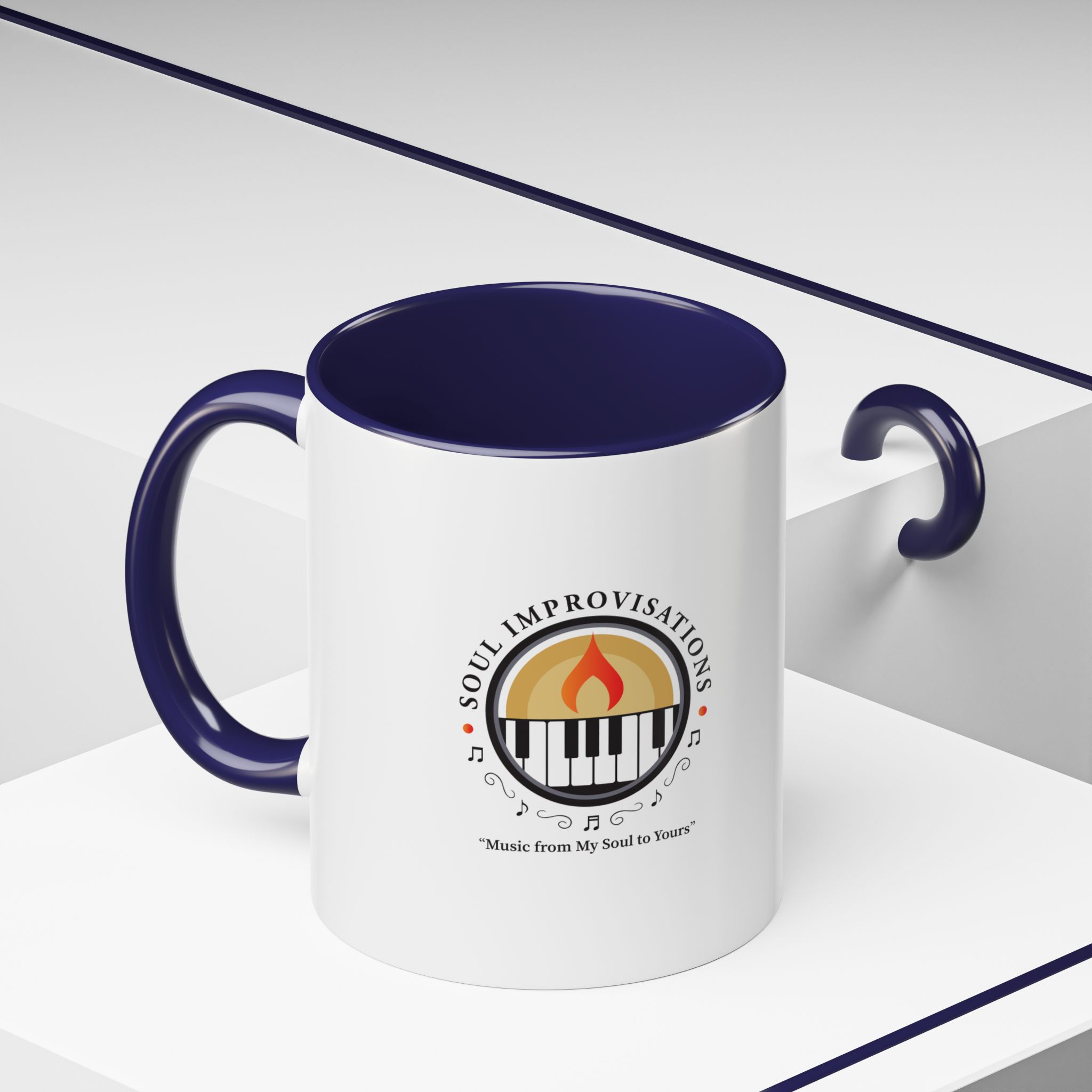 Soul Improvisations Coffee Mug - 11oz and 15oz (large logo) - Image 8
