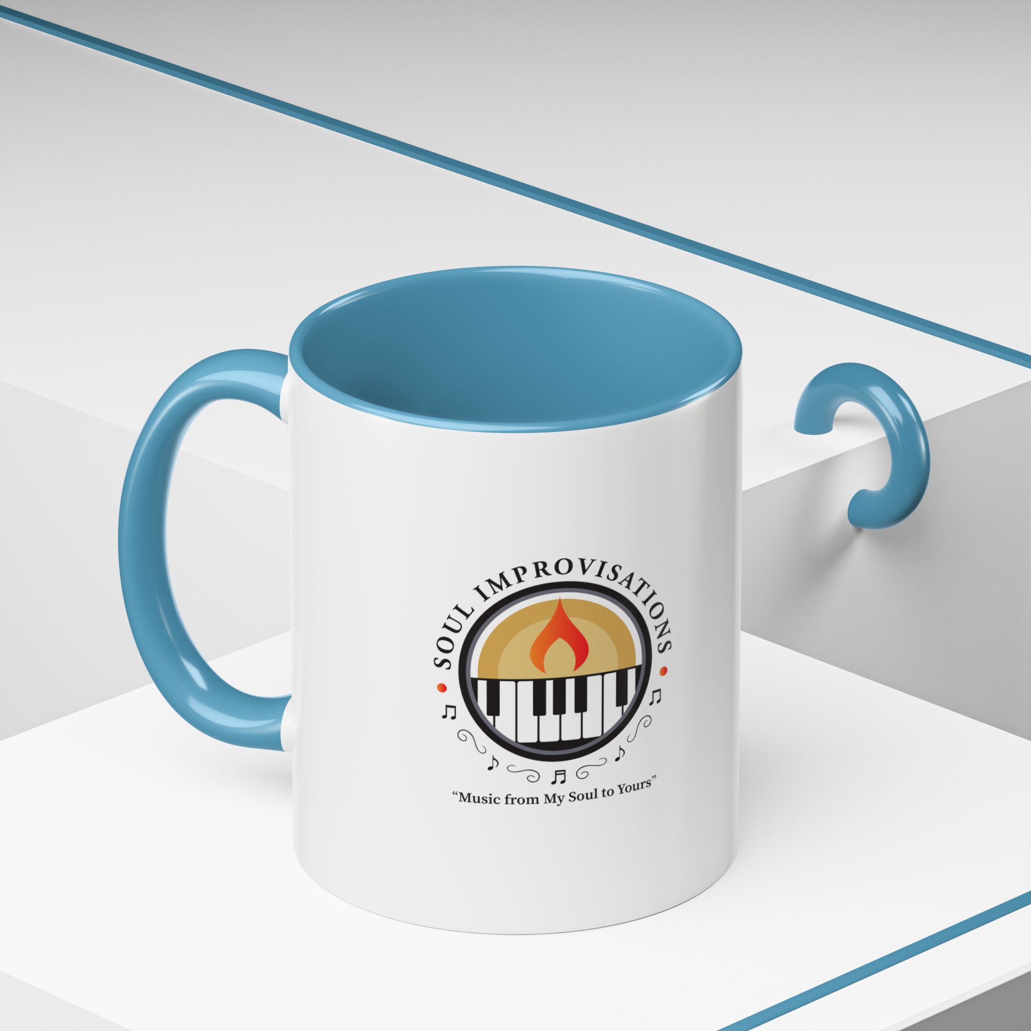 Soul Improvisations Coffee Mug - 11oz and 15oz (large logo) - Image 19