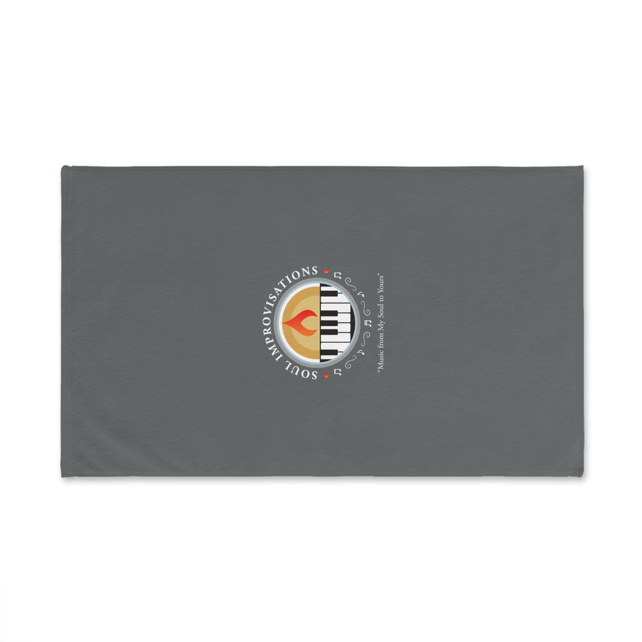 Soul Improvisations Hand Towel - Grey - Image 2