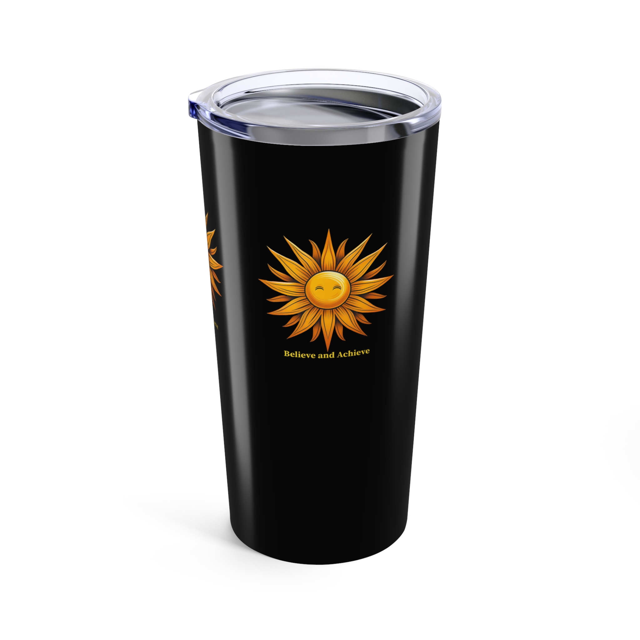 Believe & Achieve Sunshine 20oz Tumbler - Image 4