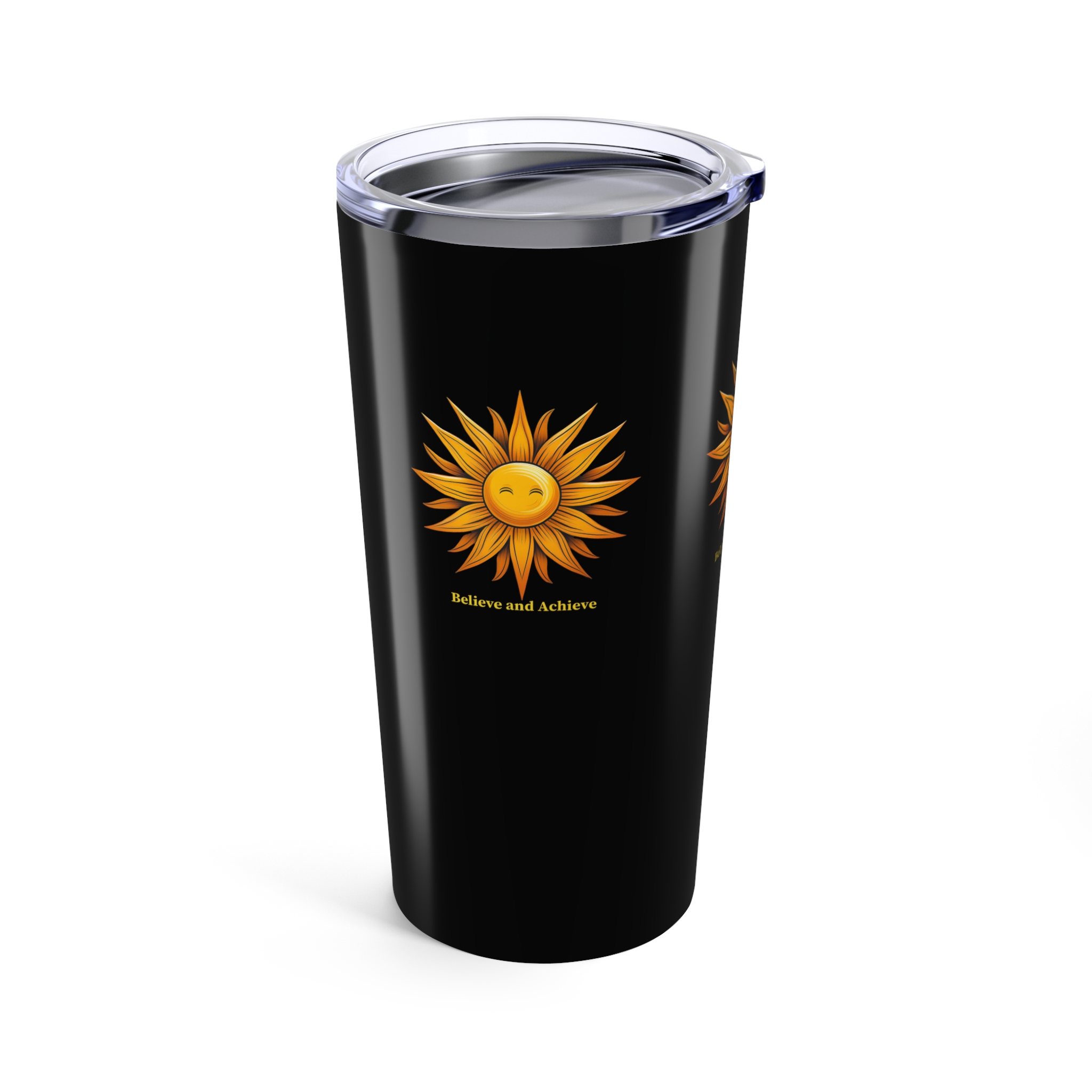 Believe & Achieve Sunshine 20oz Tumbler - Image 3