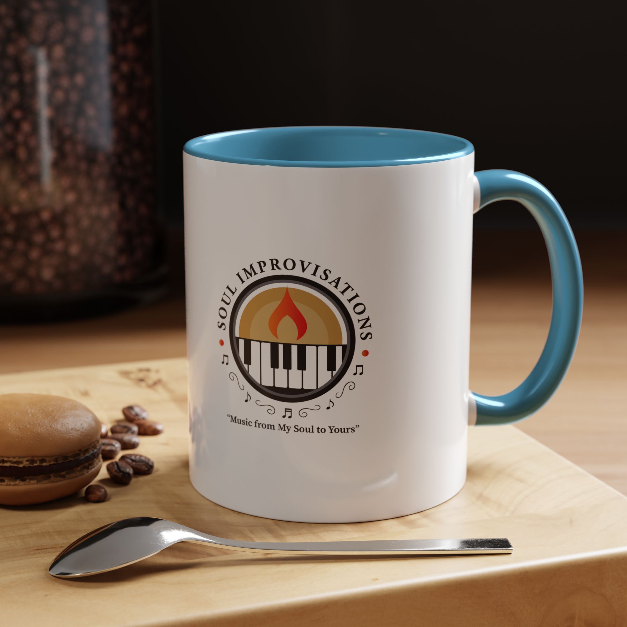 Soul Improvisations Coffee Mug - 11oz and 15oz (large logo) - Image 18
