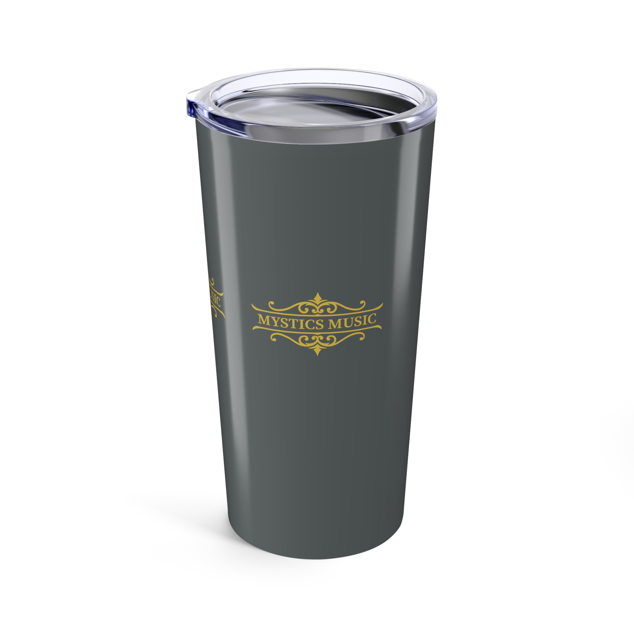 Mystics Music 20oz Tumbler - Grey - Image 4