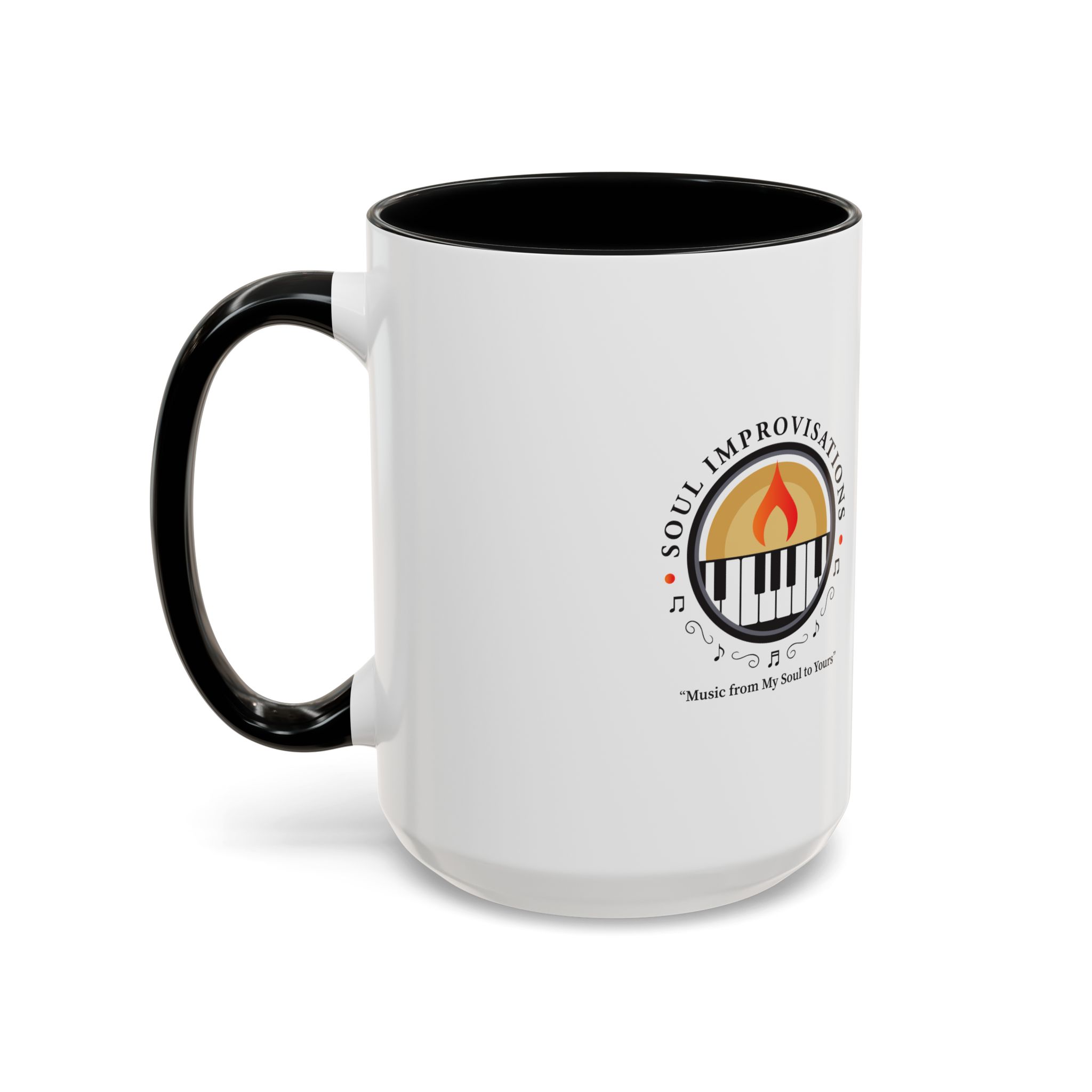 Soul Improvisations Coffee Mug - 11oz and 15oz (large logo) - Image 3