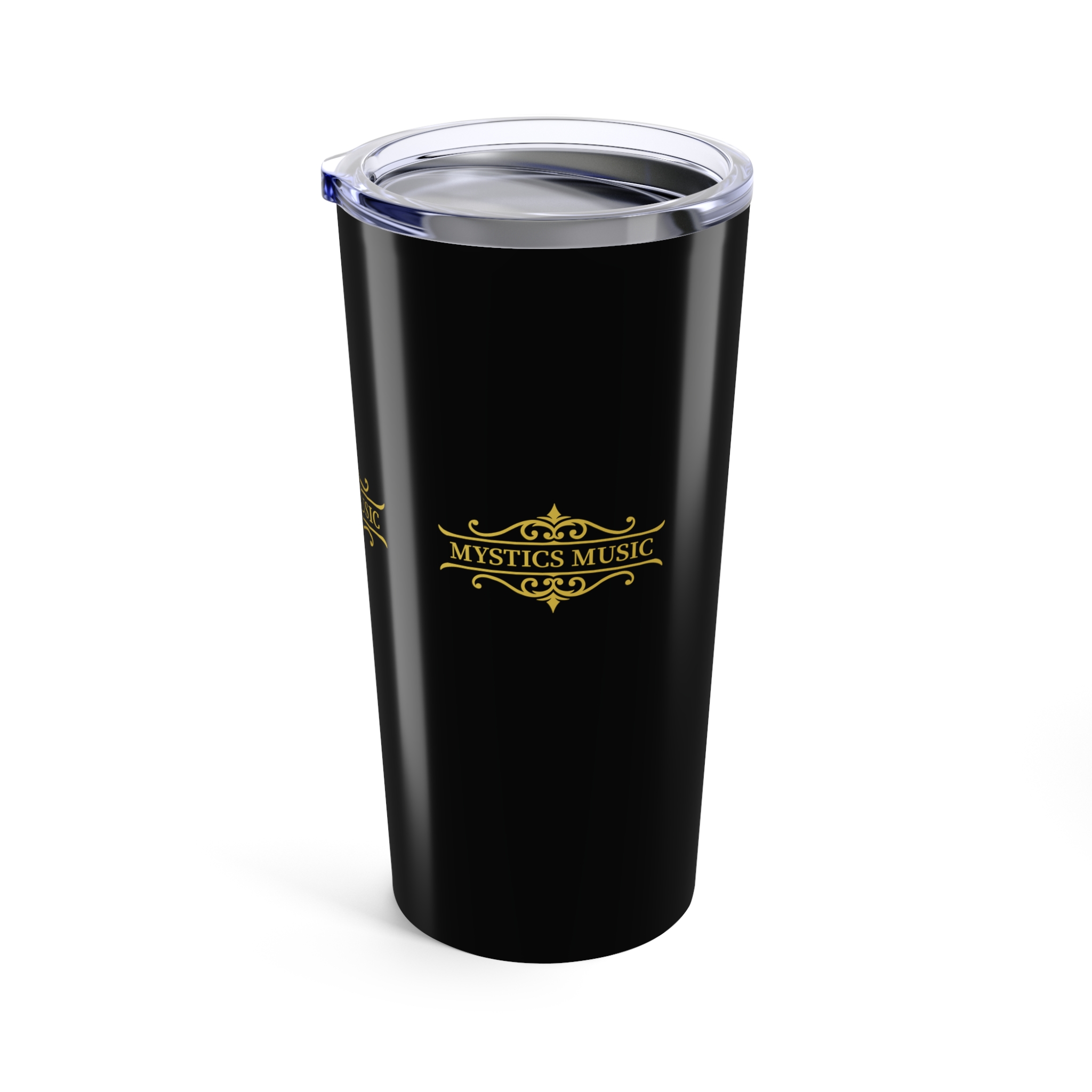 Mystics Music 20oz Tumbler - Black - Image 4