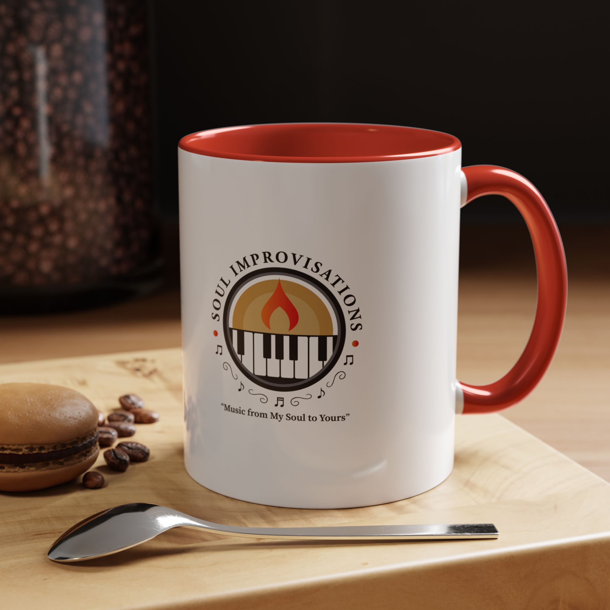 Soul Improvisations Coffee Mug - 11oz and 15oz (large logo) - Image 48