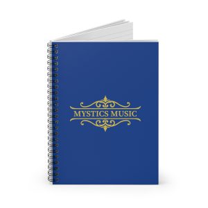 Mystics Music Spiral Notebook - Blue