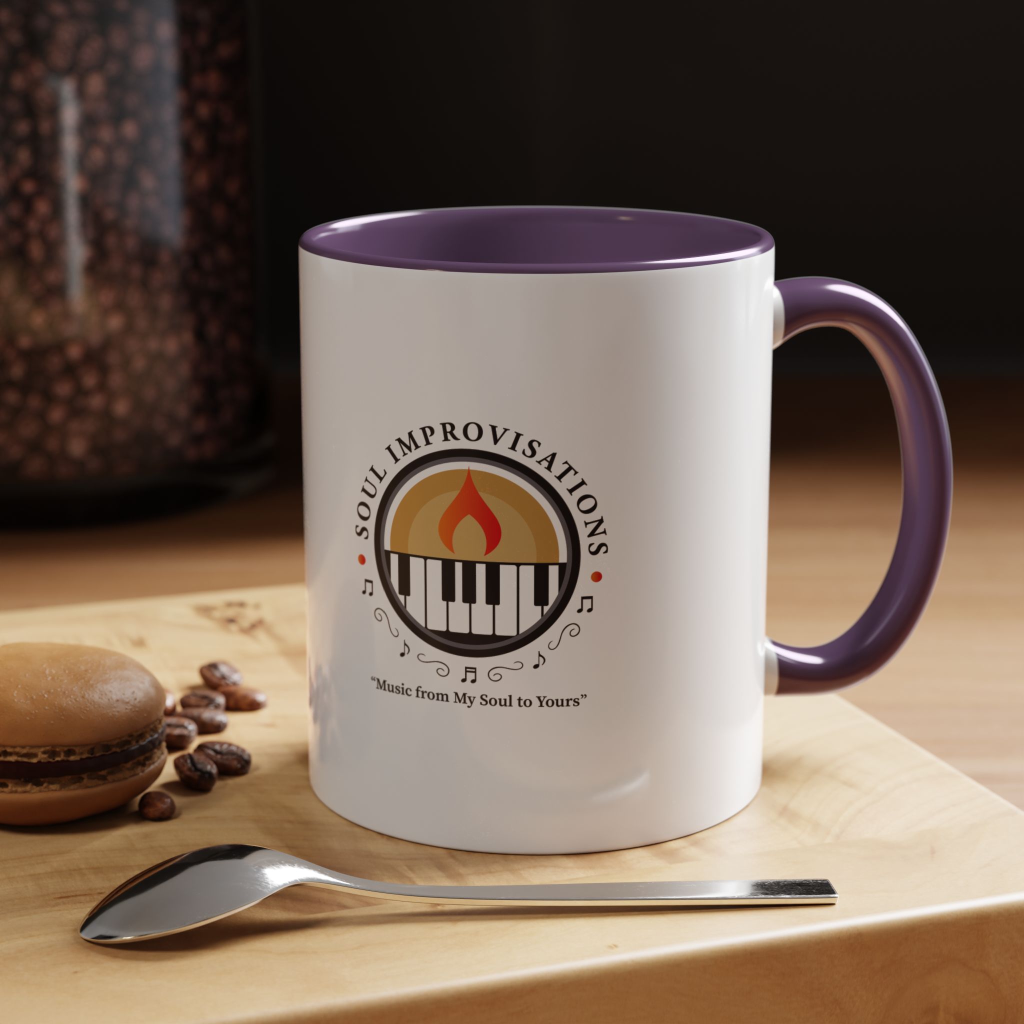 Soul Improvisations Coffee Mug - 11oz and 15oz (large logo) - Image 30