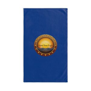 Shine Your Light Hand Towel - Blue