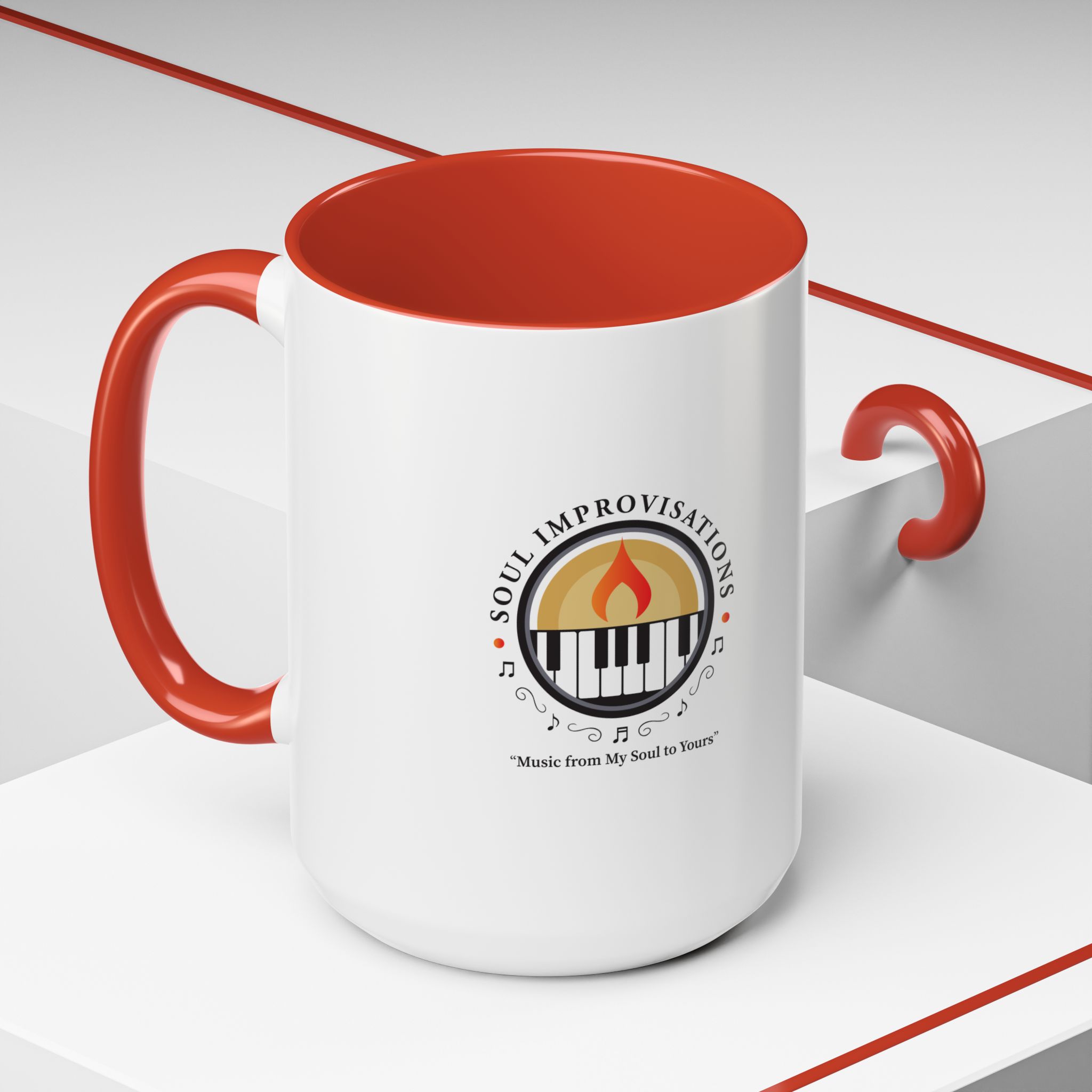 Soul Improvisations Coffee Mug - 11oz and 15oz (large logo) - Image 60