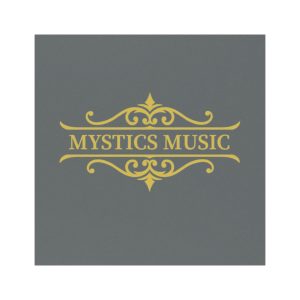 Mystics Music Car Magnet - Grey