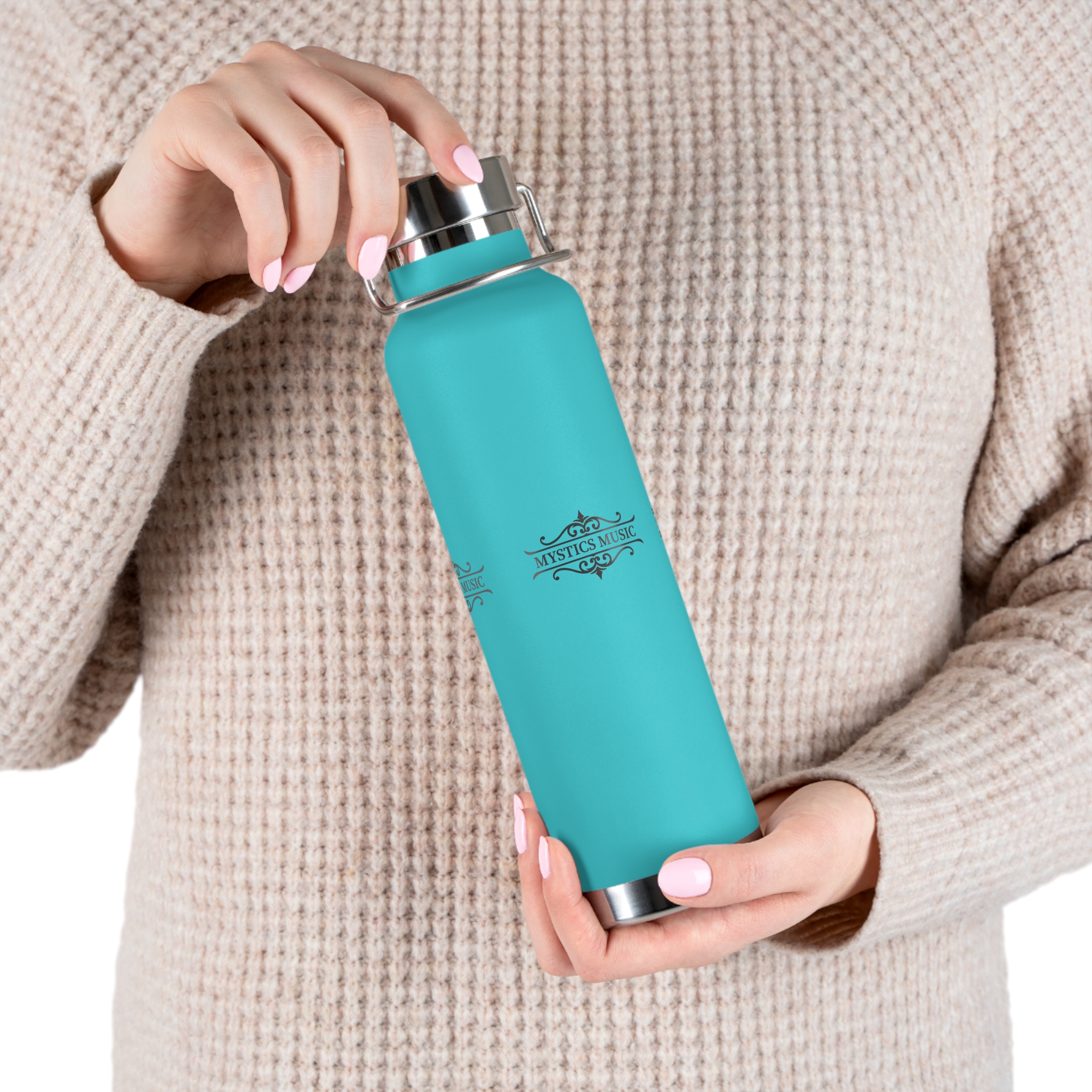 Mystics Music Copper Vacuum Insulated Water Bottle (light colors) - Image 28
