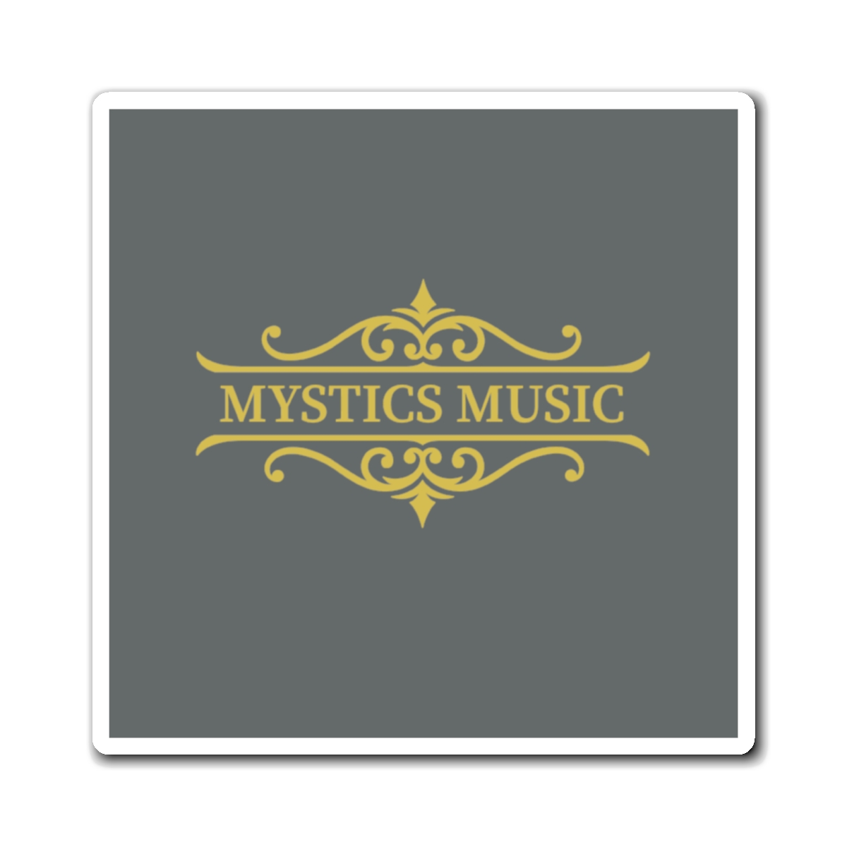 Mystics Music Home Magnet - Grey - Image 5