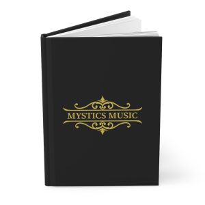 Mystics Music Hardcover Journal - Black