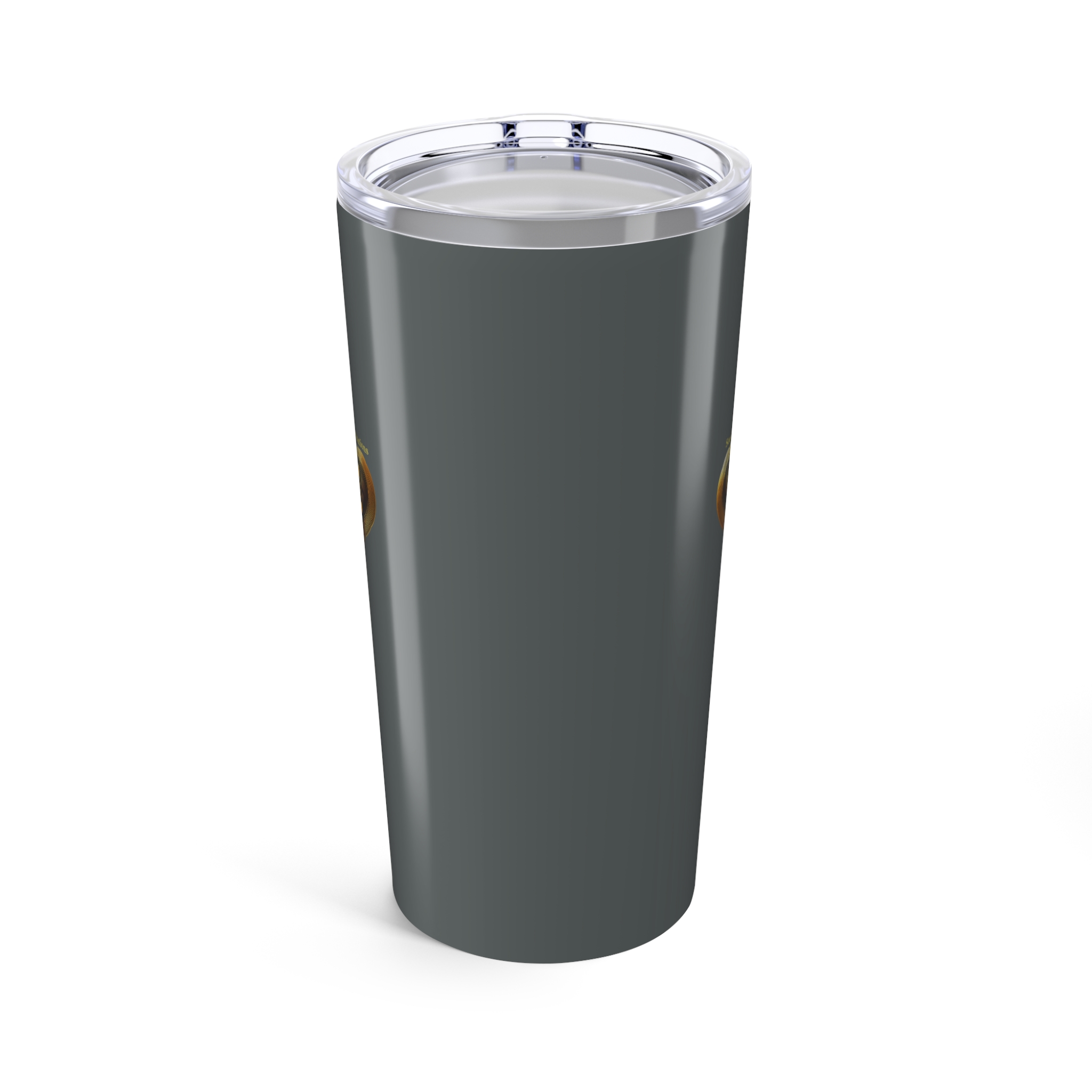 Gold Musical Heart 20oz Tumbler - Grey - Image 2