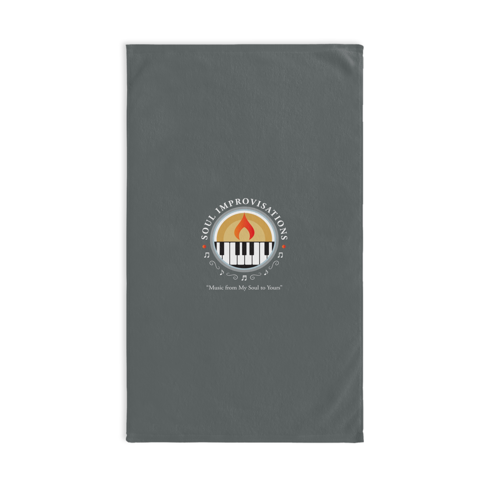 Soul Improvisations Hand Towel - Grey