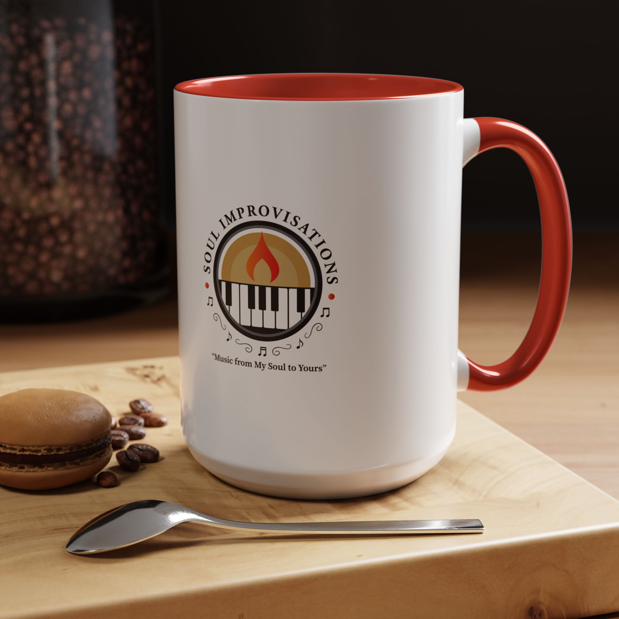 Soul Improvisations Coffee Mug - 11oz and 15oz (large logo) - Image 59
