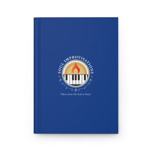 Soul Improvisations Hardcover Journal - Blue