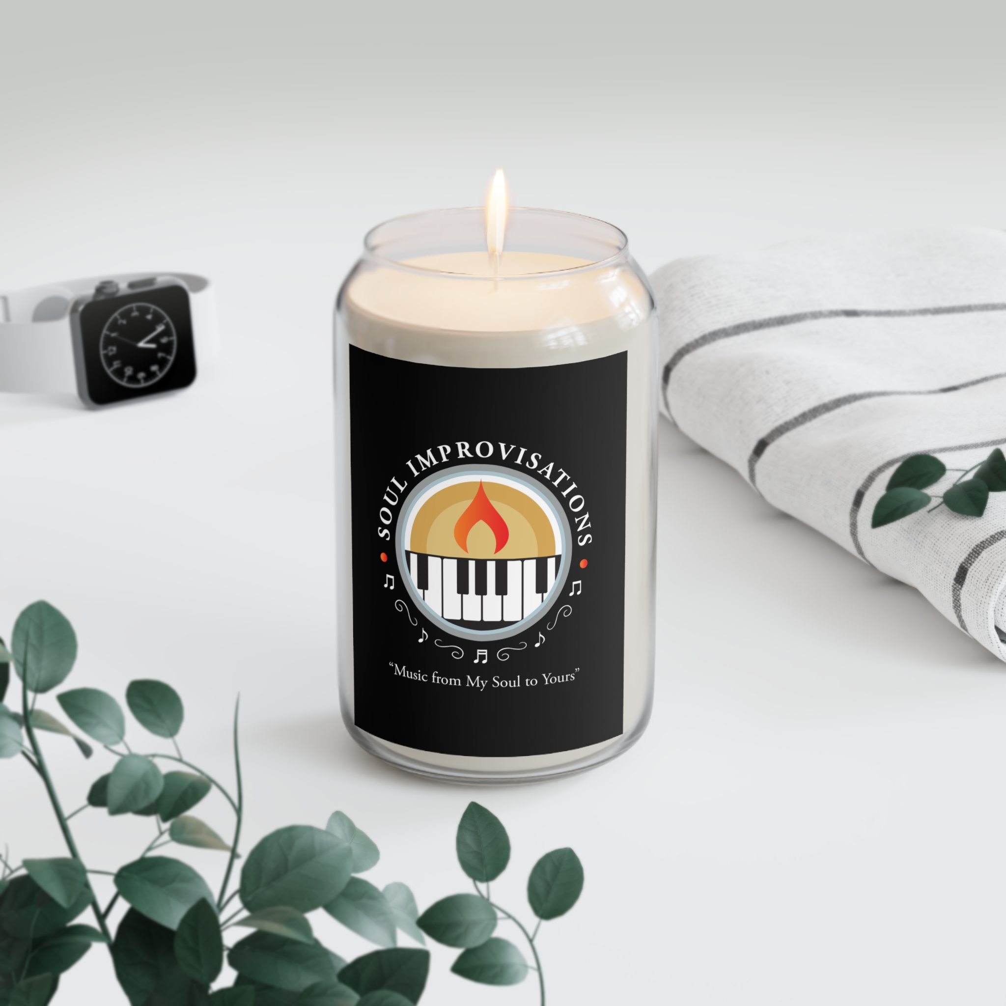 Soul Improvisations Scented Candles 13.75oz - Black - Image 12