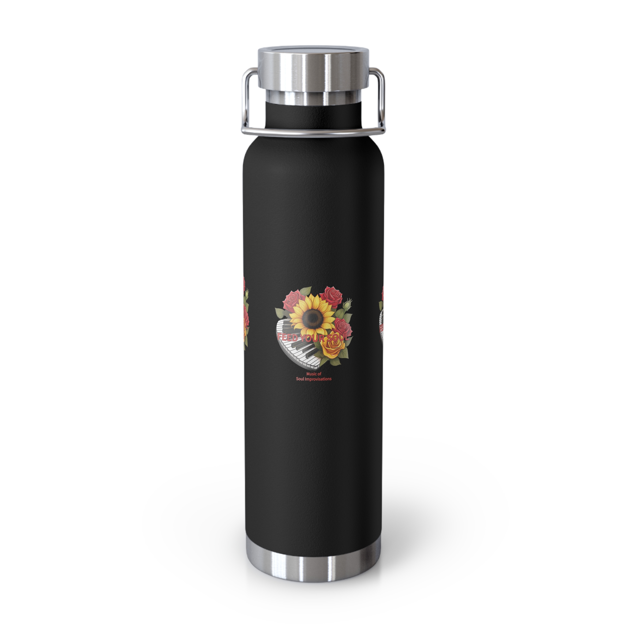 Feed Your Soul Copper Vacuum Insulated Water Bottle