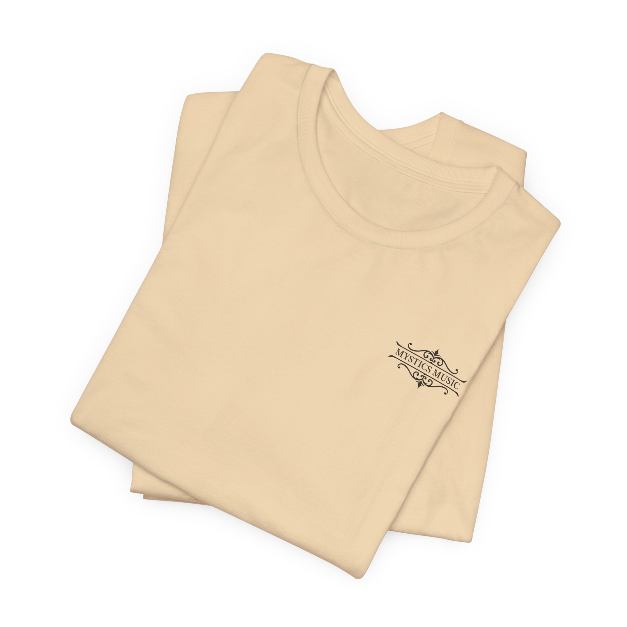 Mystics Music Unisex Jersey Short Sleeve T-Shirt (light colors - left chest logo) - Image 19