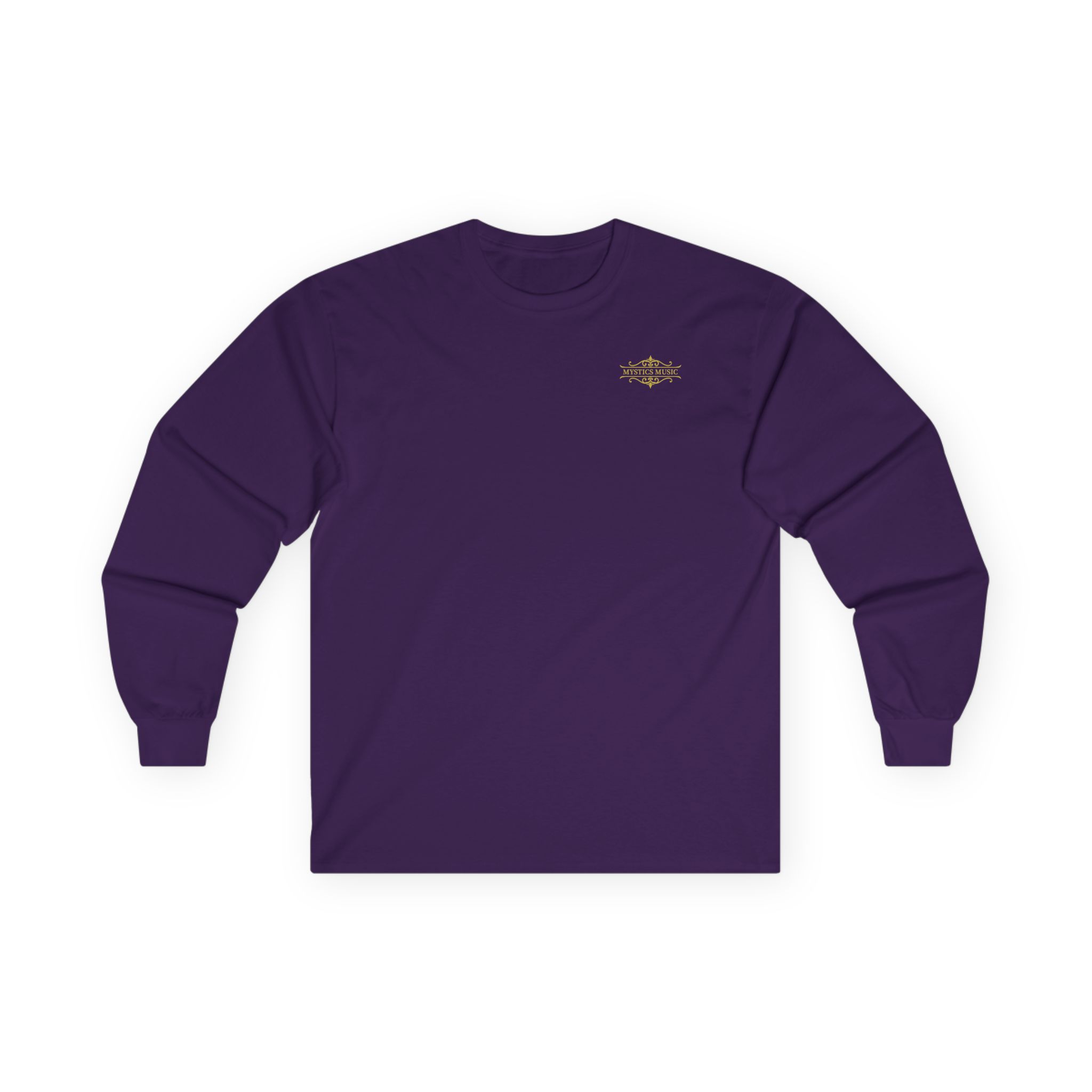 Mystics Music Unisex Ultra Cotton Long Sleeve T-Shirt (dark colors - left chest logo) - Image 8