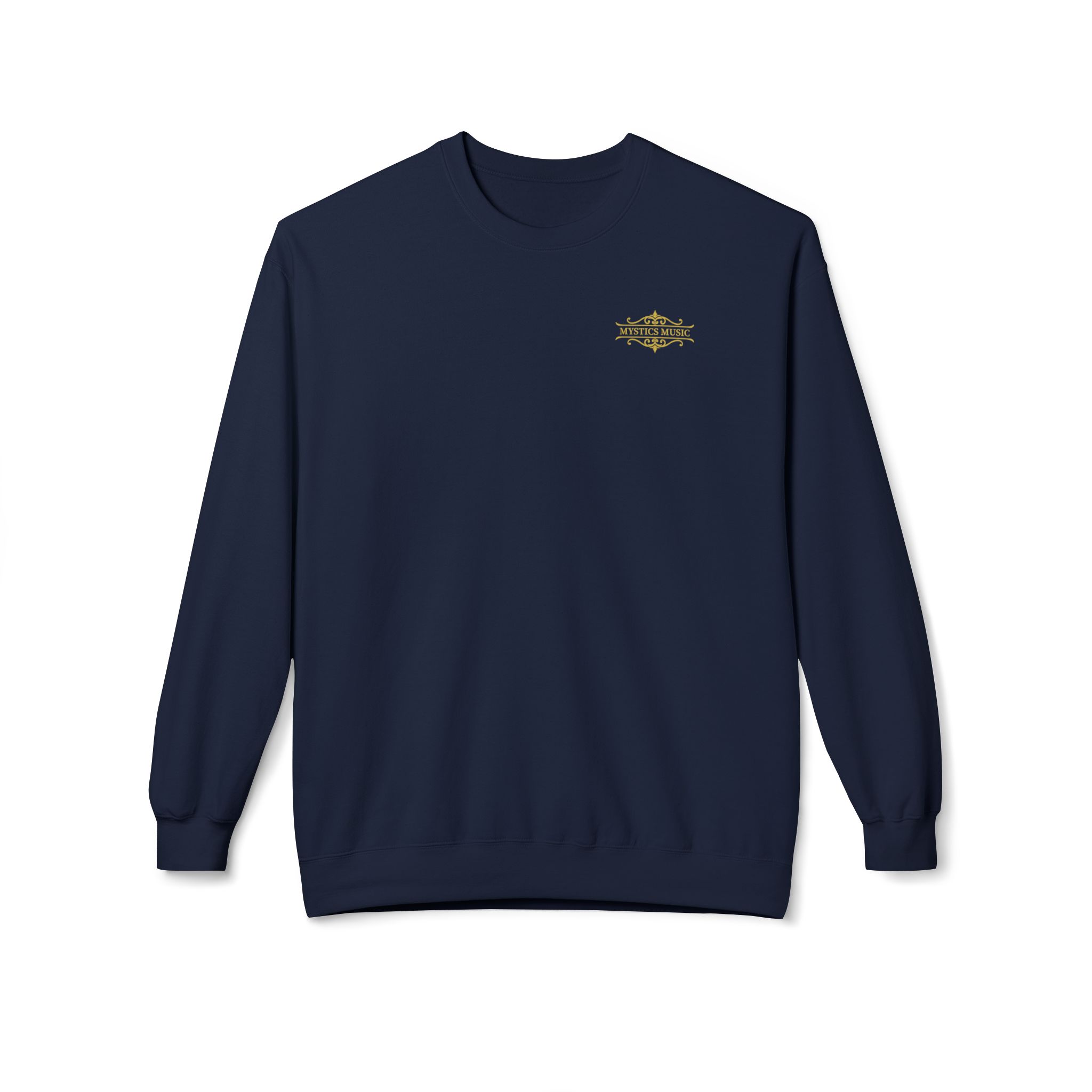 Mystics Music Unisex Midweight Crewneck Sweatshirt (dark colors - left chest logo) - Image 21